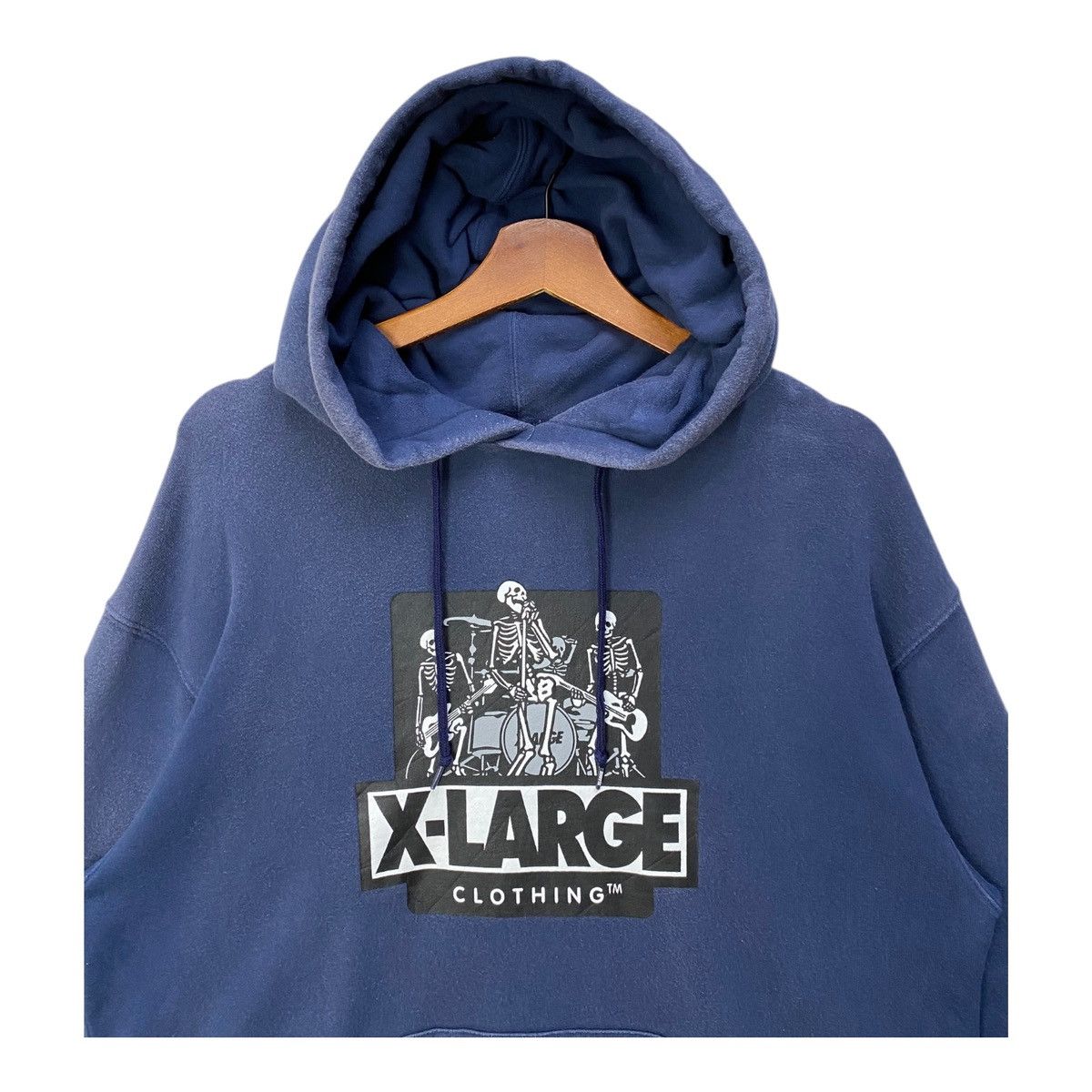 Xlarge X-Large Hoodie Sweatshirt Big Logo Spellout Jumper Size M Size US M / EU 48-50 / 2 - 2 Thumbnail