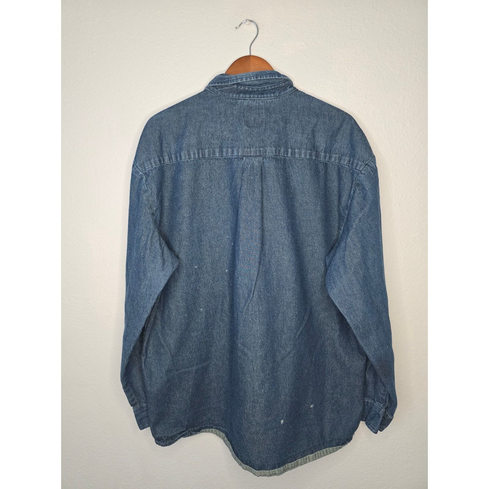 Dickies Dickies Button Up Denim Long Sleeve Blue XXL Workwear Shirt Size US L / EU 52-54 / 3 - 9 Thumbnail