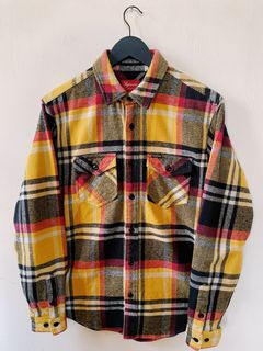 Supreme Heavy Flannel Shirt GoldSupreme Heavy Flannel Shirt Gold