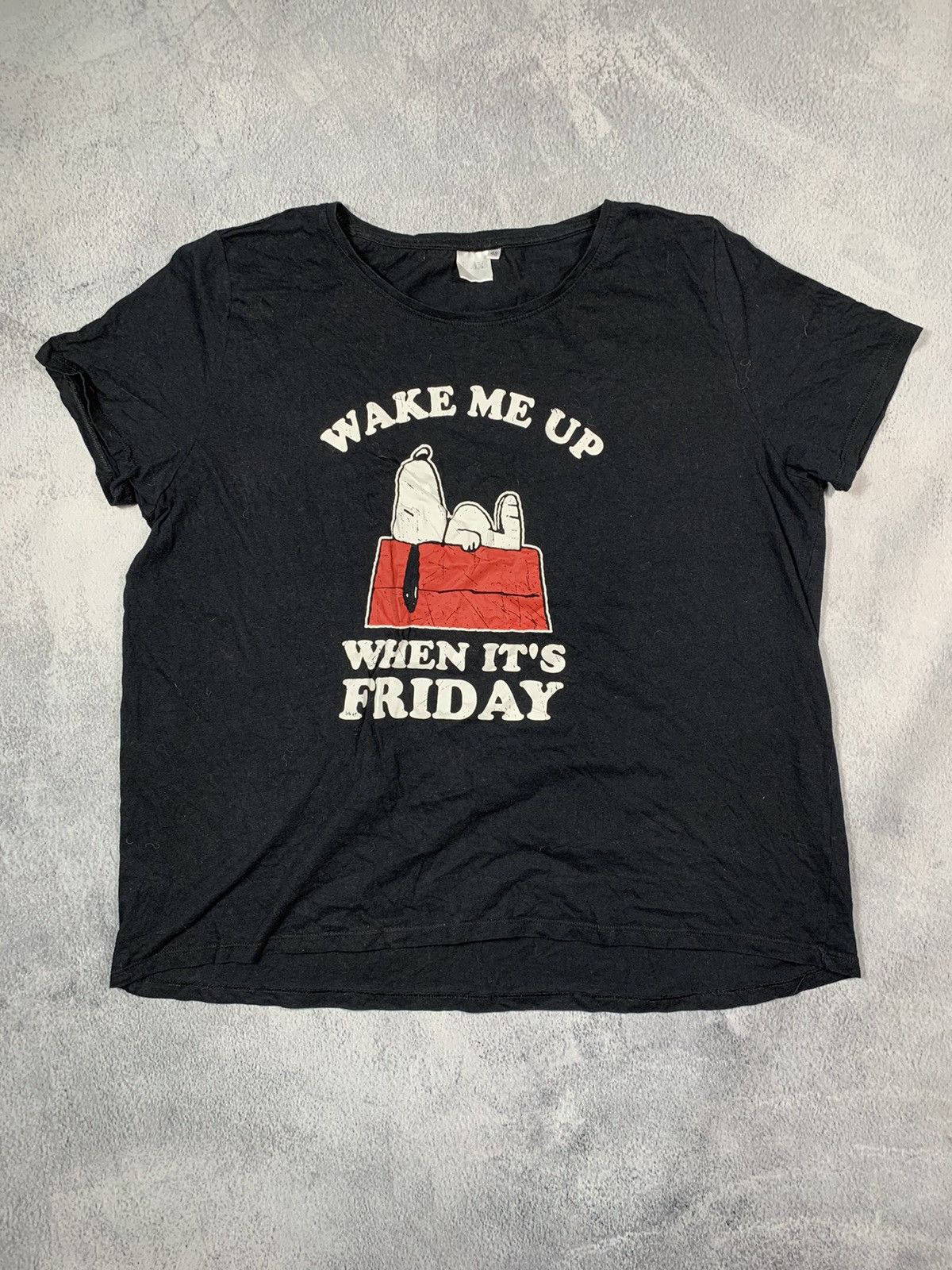Vintage Vintage Y2K Wake Me Up humor tee biglogo style size XXL Size XXL / US 16-18 / IT 52-54 - 1 Thumbnail