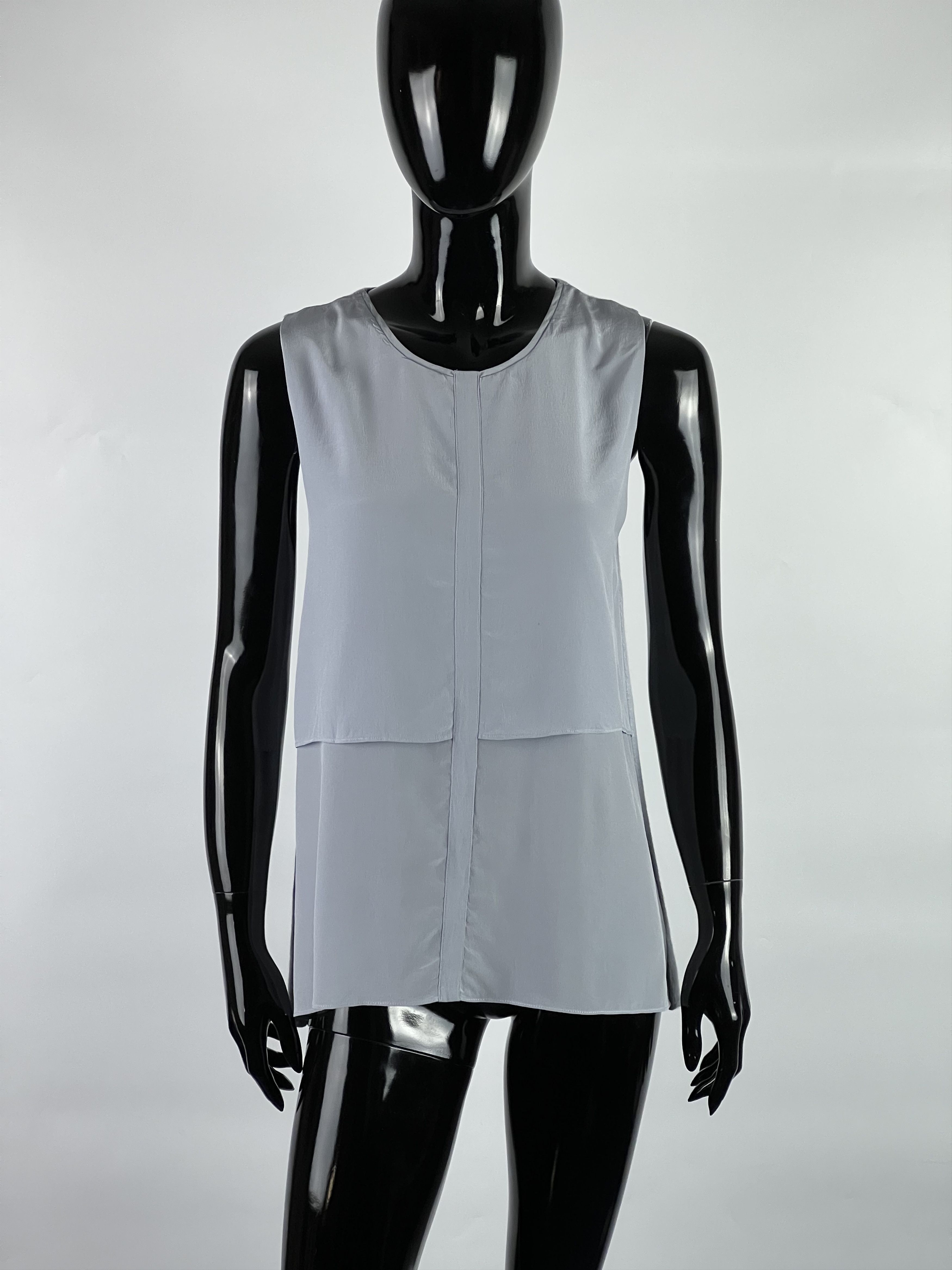 Designer Hemisphere Set Open Cardigan Tank Top Cashmere Silk Size S / US 4 / IT 40 - 10 Thumbnail