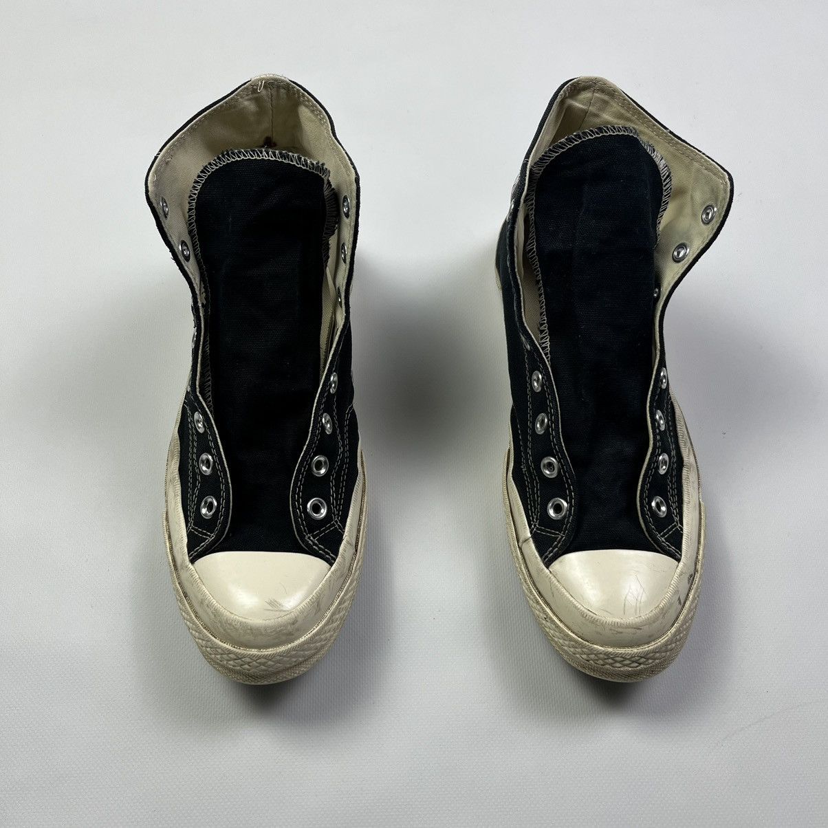 Comme des Garcons × Converse × Vintage Comme des Garcons Play Converse All Star Vintage Streetwear Size US 11.5 / EU 44-45 - 3 Thumbnail