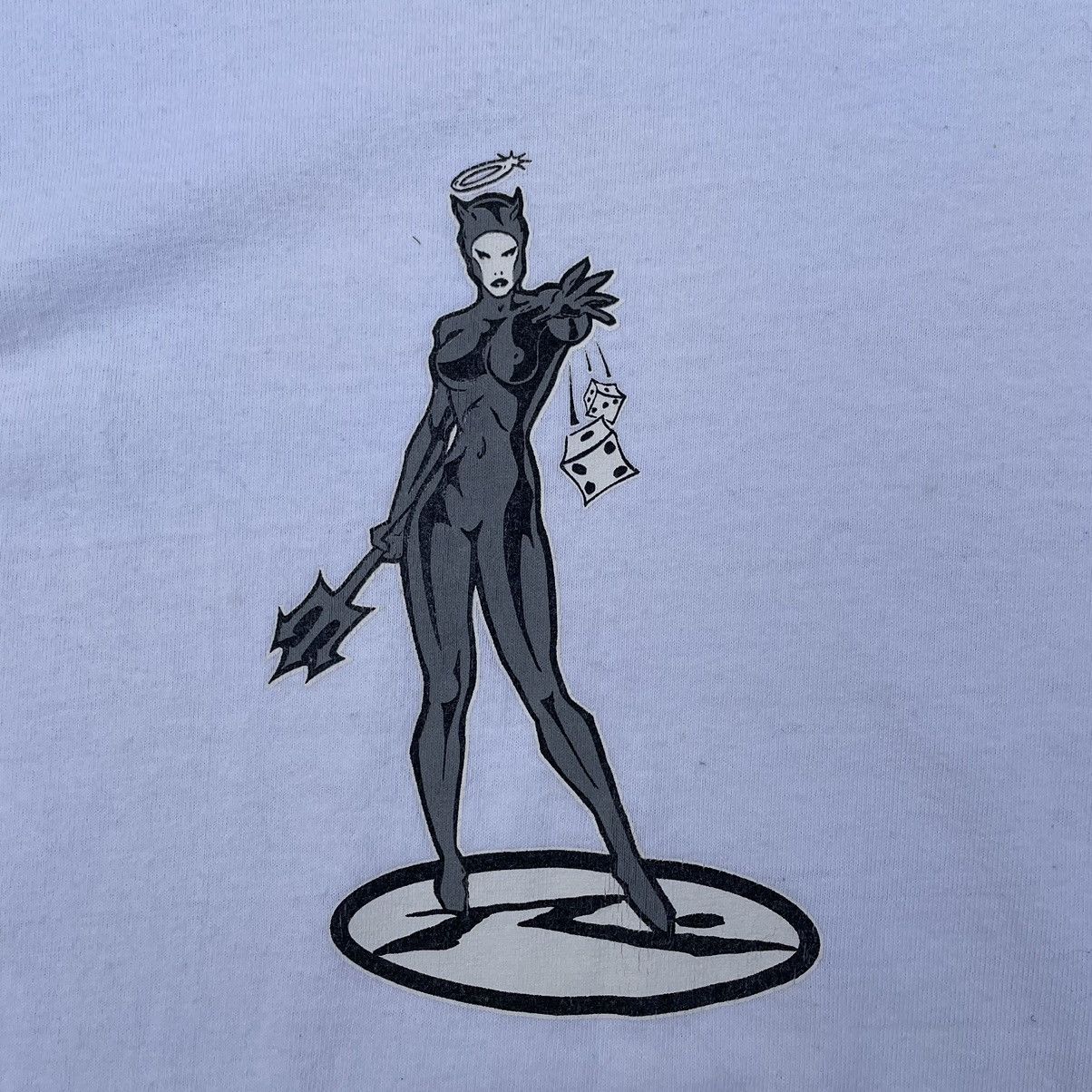Marvel Comics × Vintage Vintage Cat-woman T-shirts 90s Y2K Marvel Cartoon USA Size US M / EU 48-50 / 2 - 7 Thumbnail