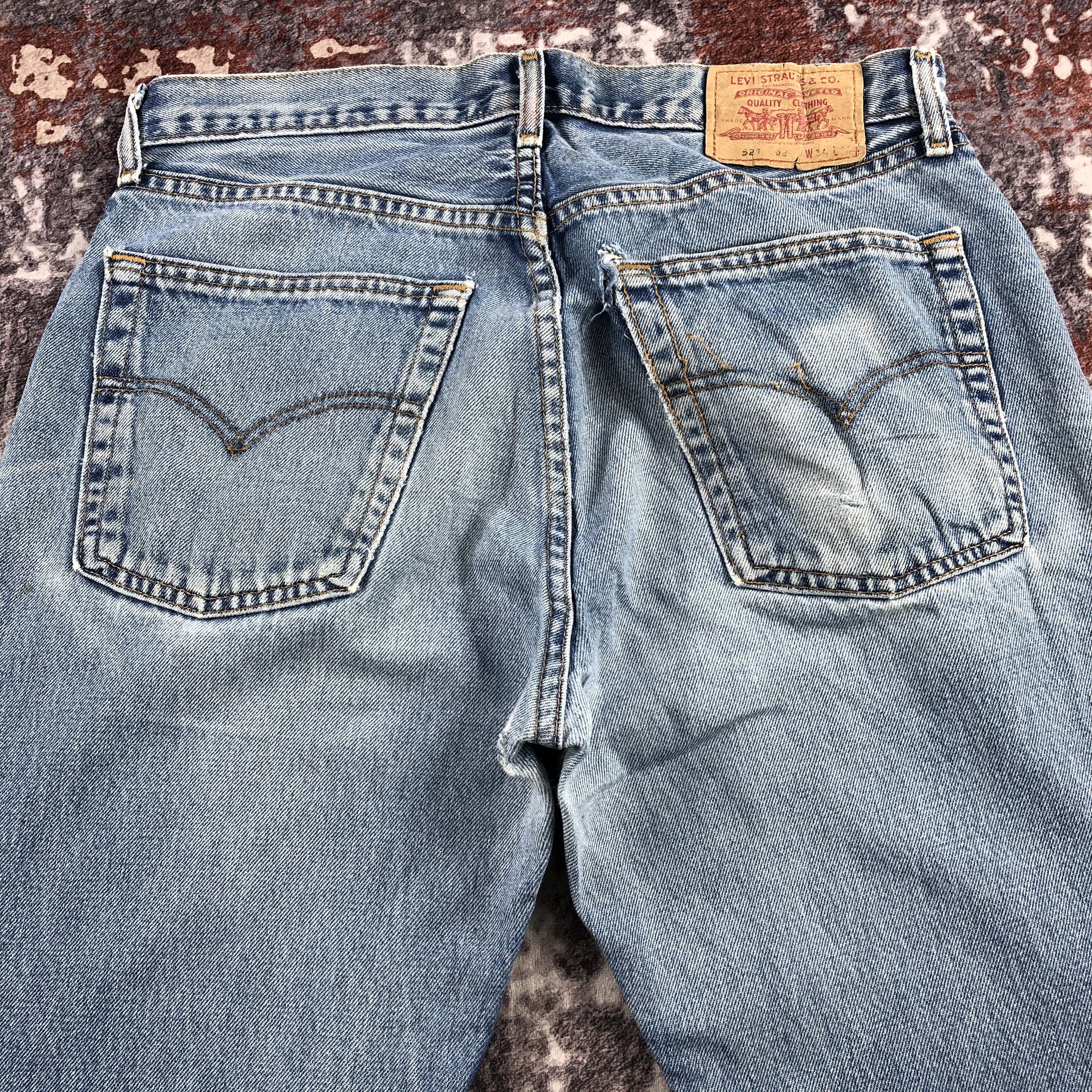 Levi's × Vintage 90s Vintage Blue Wash Levis 521 Jeans-JM2658 Size US 34 / EU 50 - 5 Thumbnail