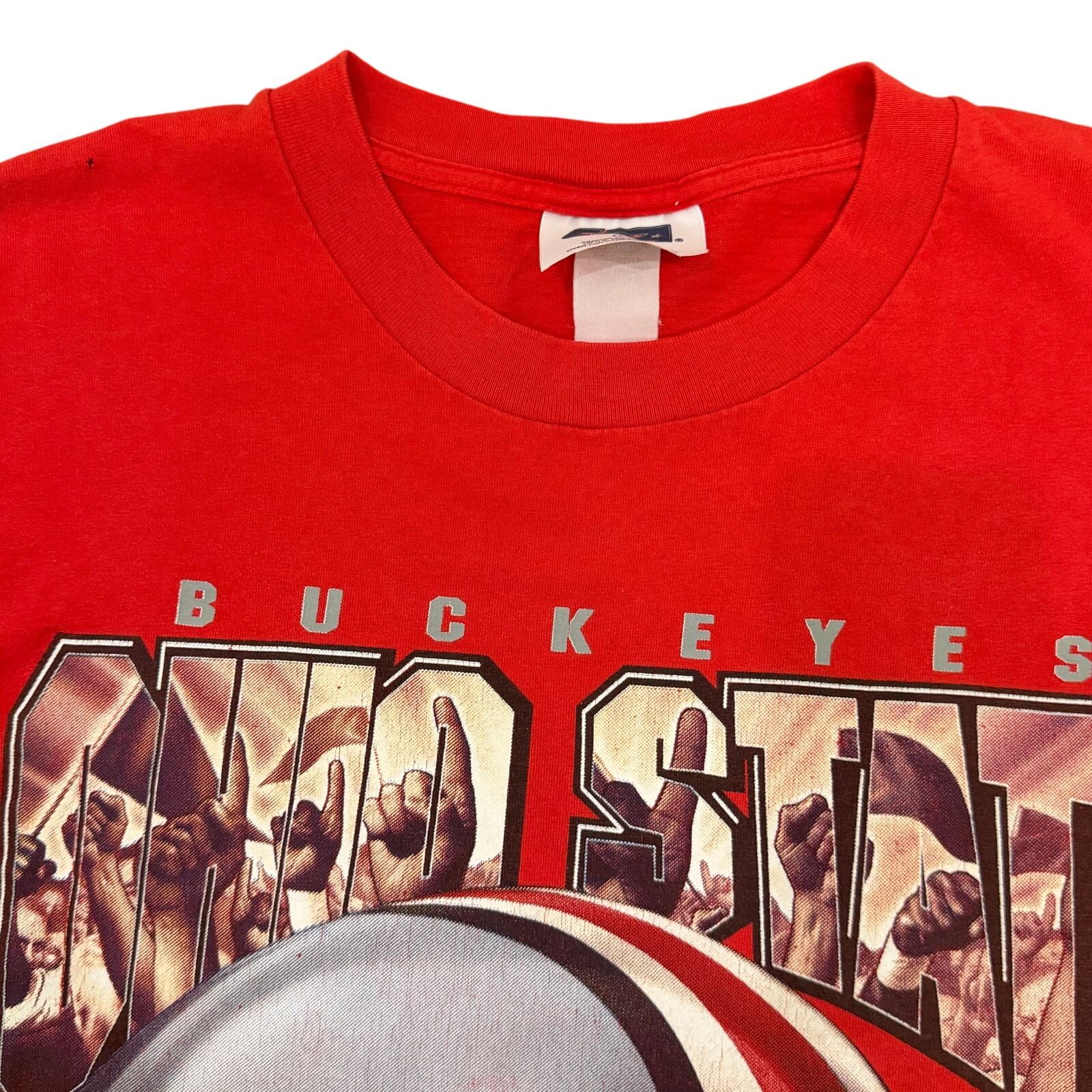 CSA Vintage 90s Ohio State Buckeyes Football Graphic Tee Large Size US L / EU 52-54 / 3 - 3 Thumbnail