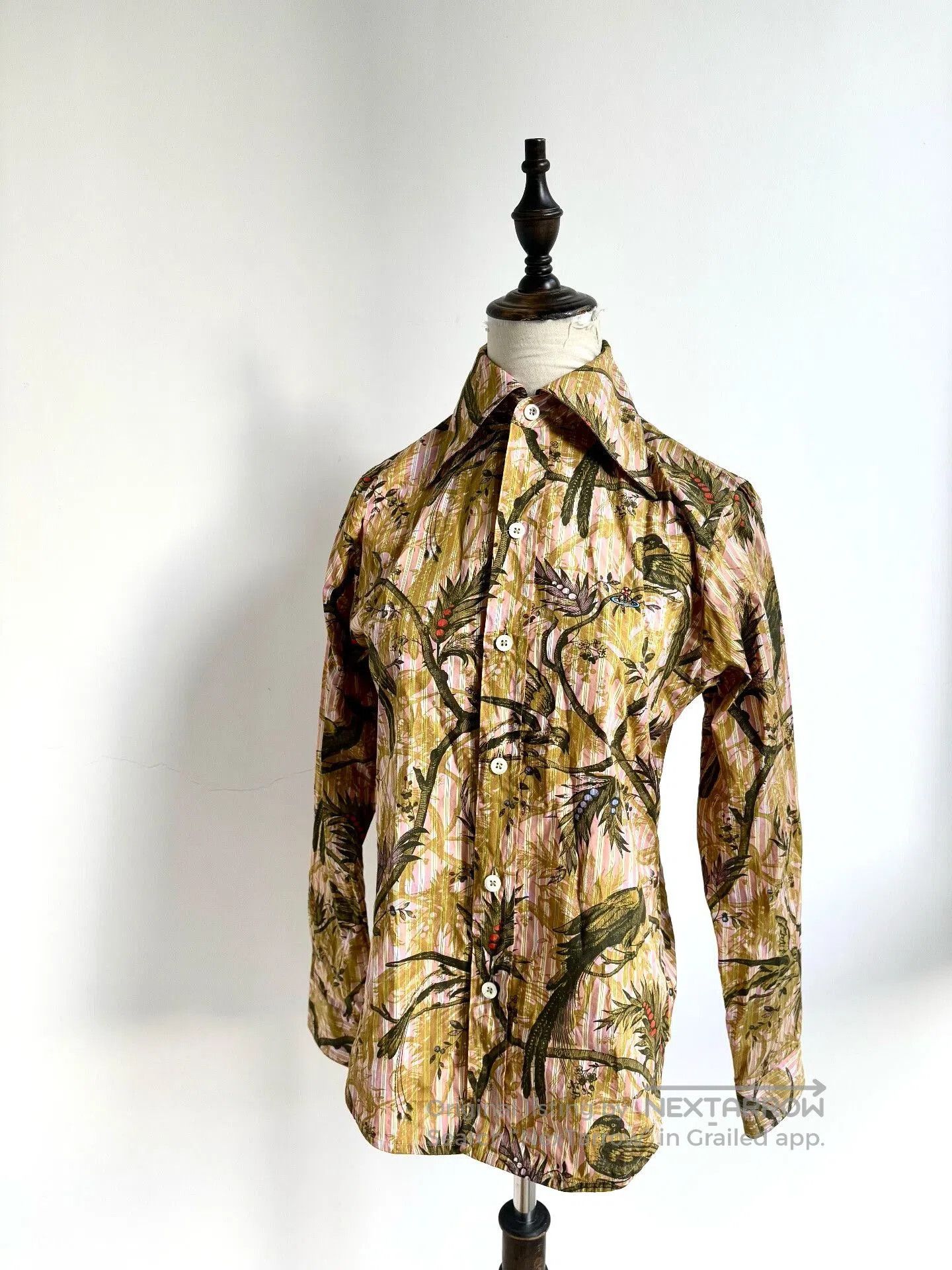 Vivienne Westwood vivienne westwood patterned long sleeve shirt. Size M / US 6-8 / IT 42-44 - 1 Thumbnail