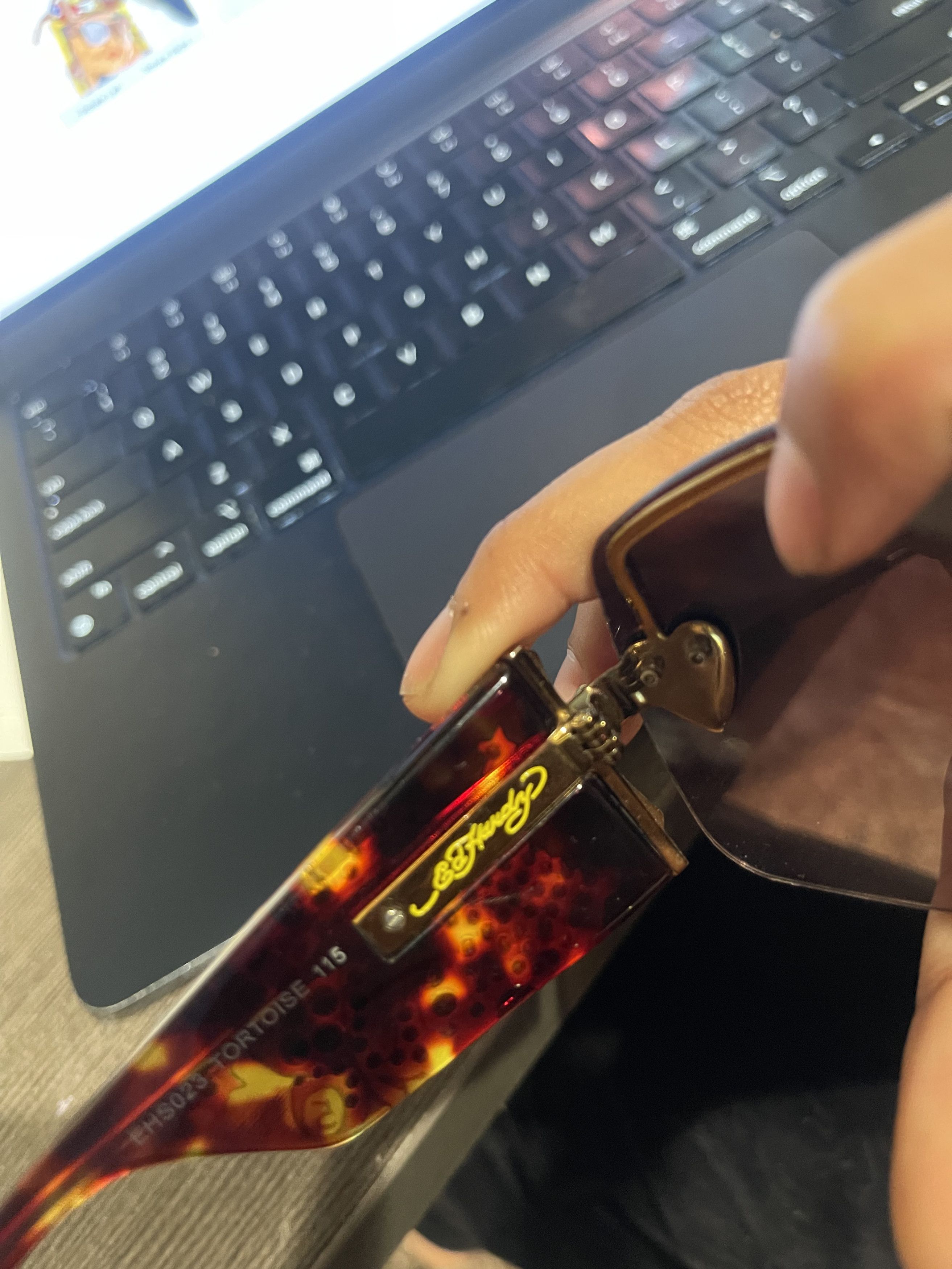 Ed Hardy Ed Hardy Vintage Sunglasses Size ONE SIZE - 9 Thumbnail