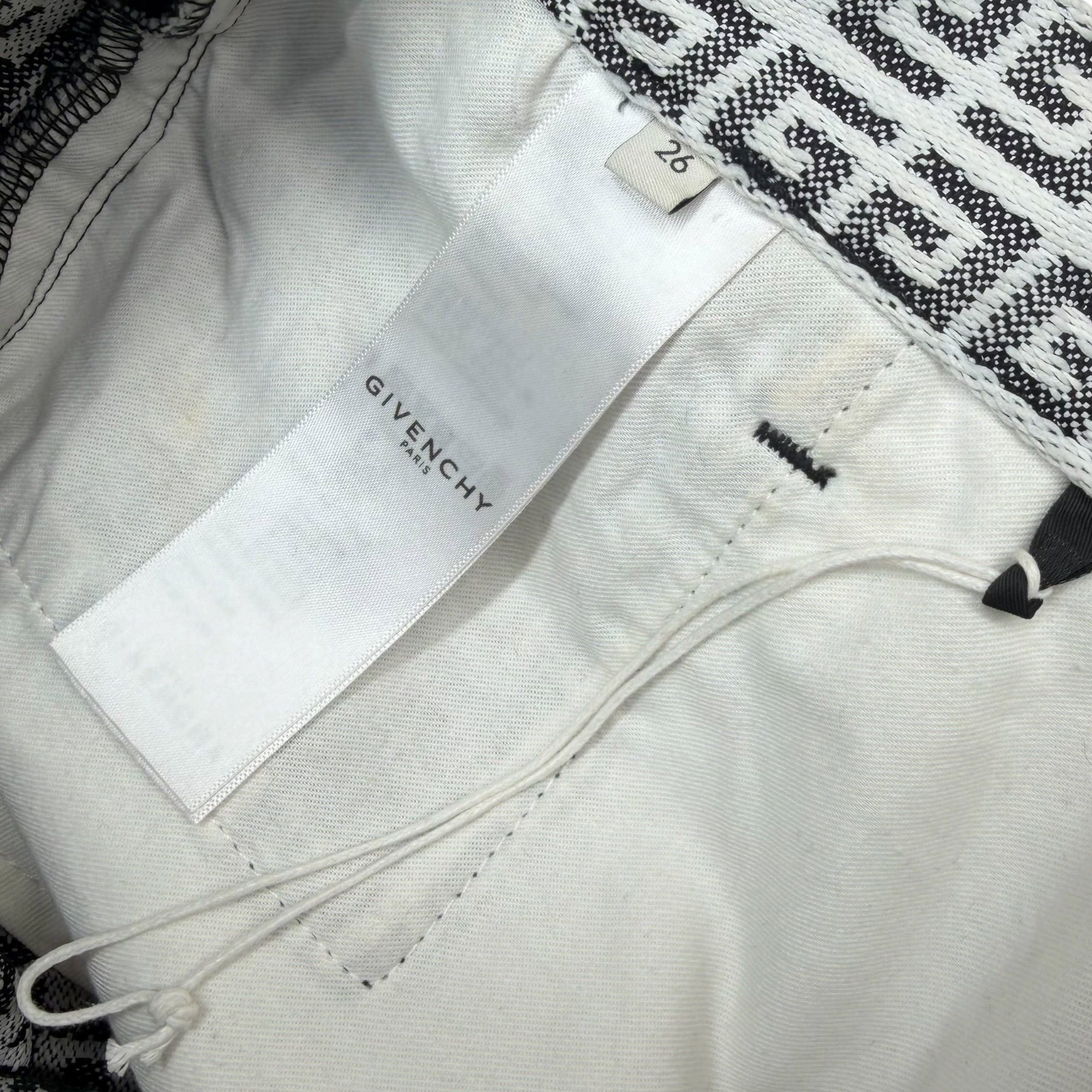 Givenchy Givenchy 4G Jacquard Denim Effect Pants 2 (26) Size US 26 / EU 42 - 6 Thumbnail