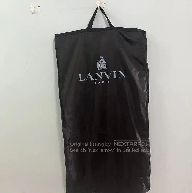 Lanvin Lanvin Women's Dark Blue Wool Coat . Size L / US 10 / IT 46 - 9 Thumbnail