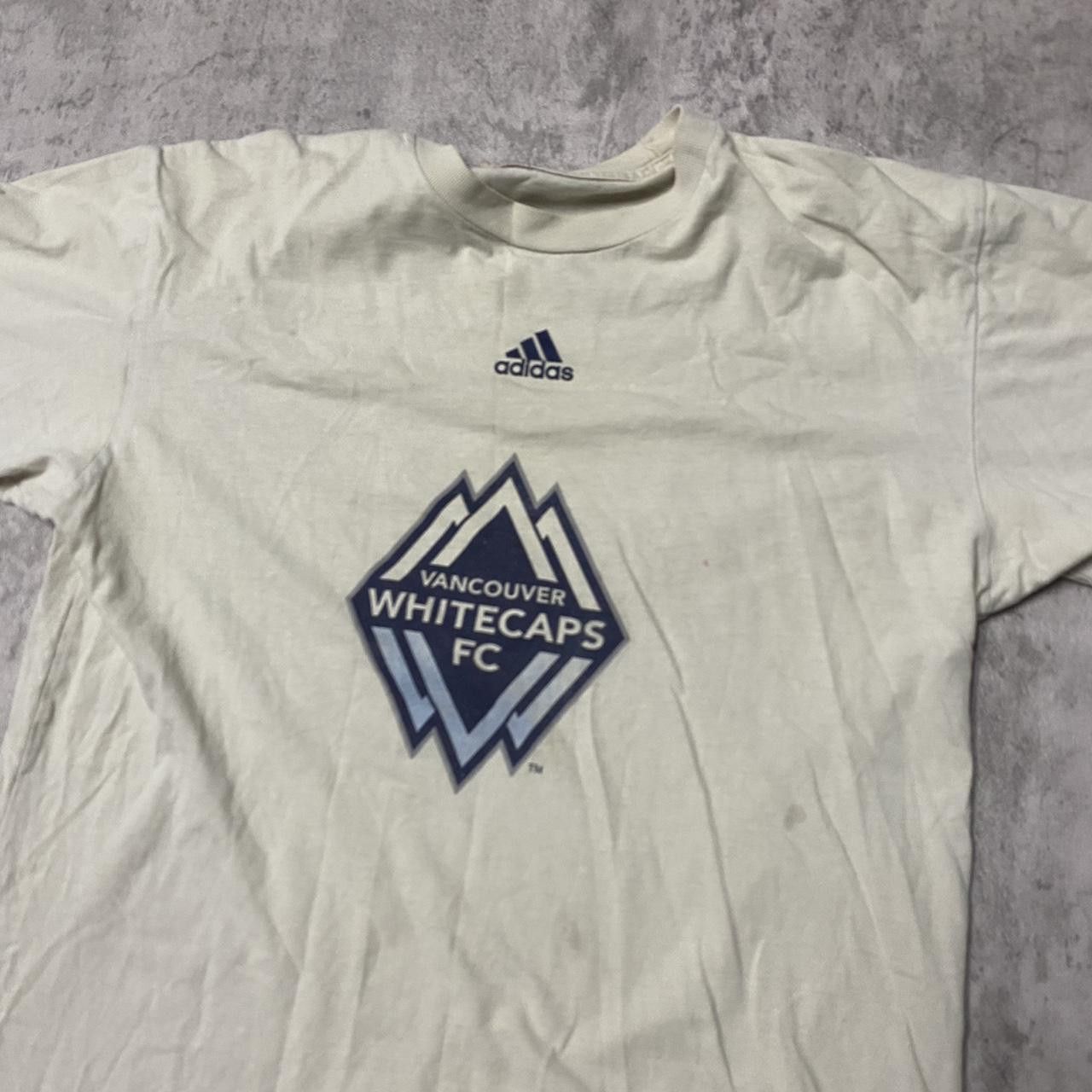 Adidas White Vancouver Whitecaps FC Adidas t-shirt #soccer Size US L / EU 52-54 / 3 - 2 Thumbnail