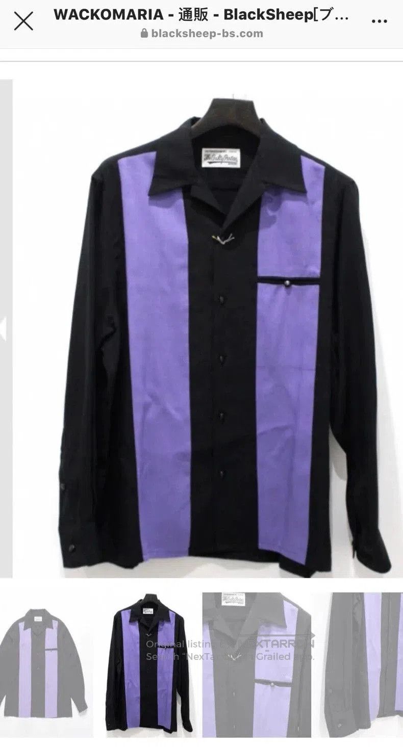 Wacko Maria WACKO MARIA Cuban Collar Shirt Size US XL / EU 56 / 4 - 5 Thumbnail