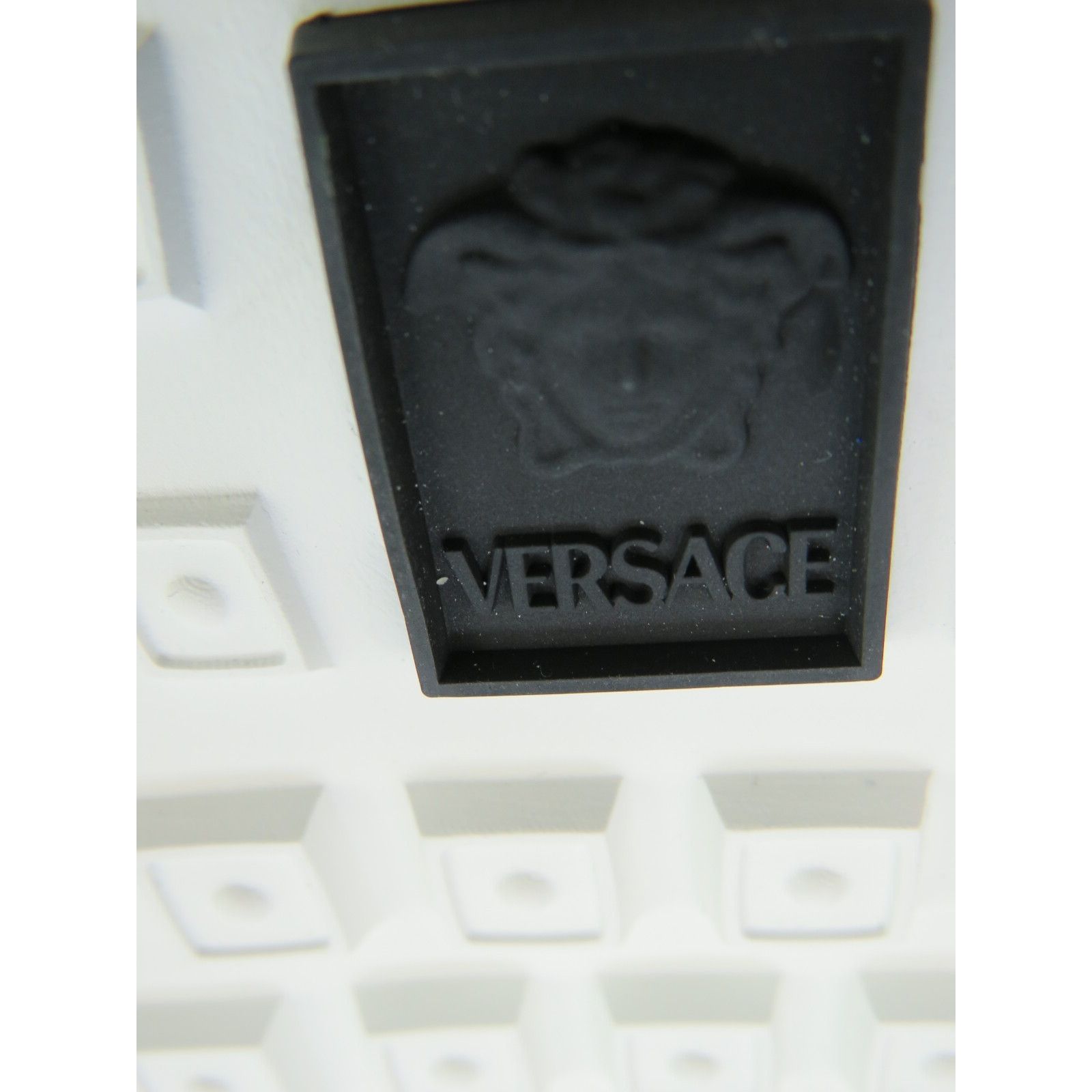 Versace VERSACE BLUE WHITE LEATHE MEDUSA HEAD PLATFORM SNEAKER 43.5 Size US 10.5 / EU 43-44 - 9 Thumbnail