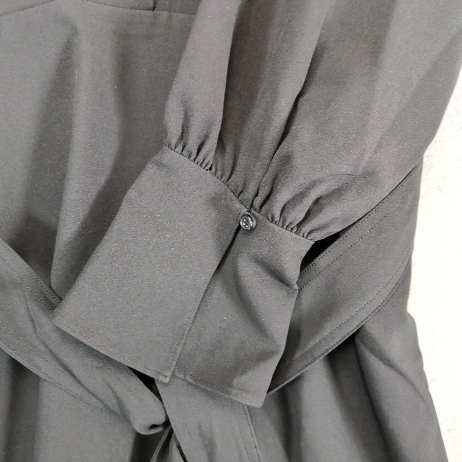 Other Lark & Ro Black Tie Waist Long Sleeve Shirt Dress Sz 6 Size M / US 6-8 / IT 42-44 - 5 Thumbnail