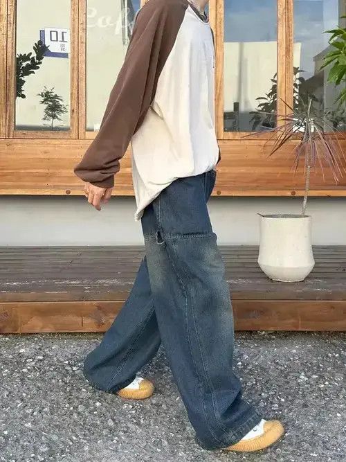 Jean Wide Leg Oversize Jean Size US 38 / EU 54 - 2 Thumbnail
