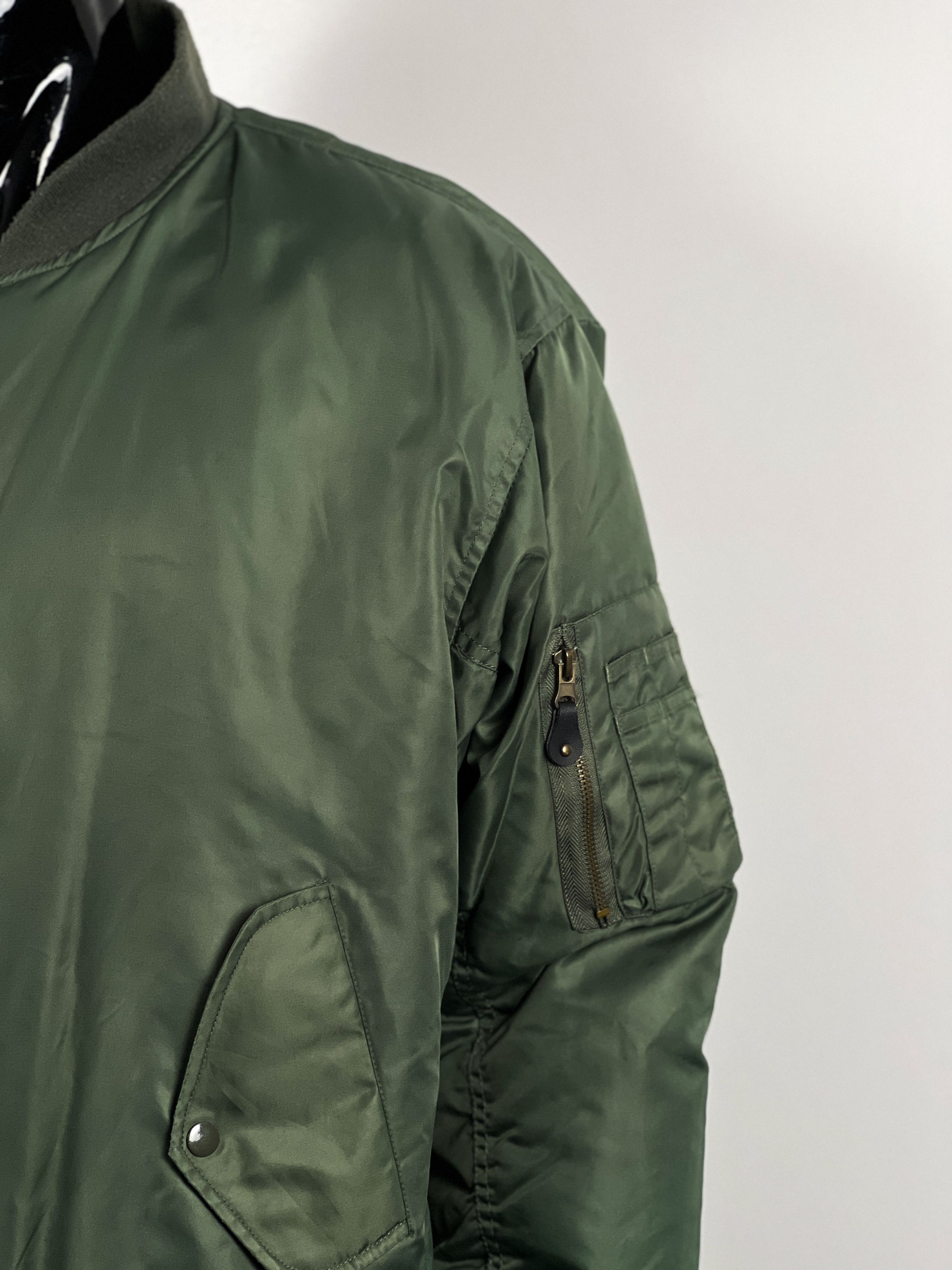Aeronautica Militare USAF Flyer Intermediate MA-1 Men`s Vintage Jacket Size US XL / EU 56 / 4 - 14 Thumbnail