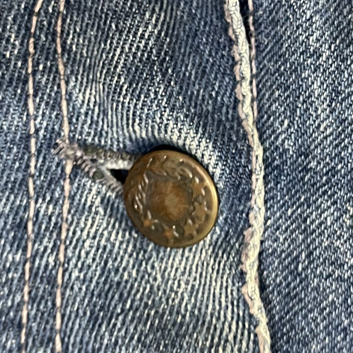 Big John Vintage 80s EL John Big John BootCut Denim Jeans Size 28" / US 6 / IT 42 - 14 Thumbnail