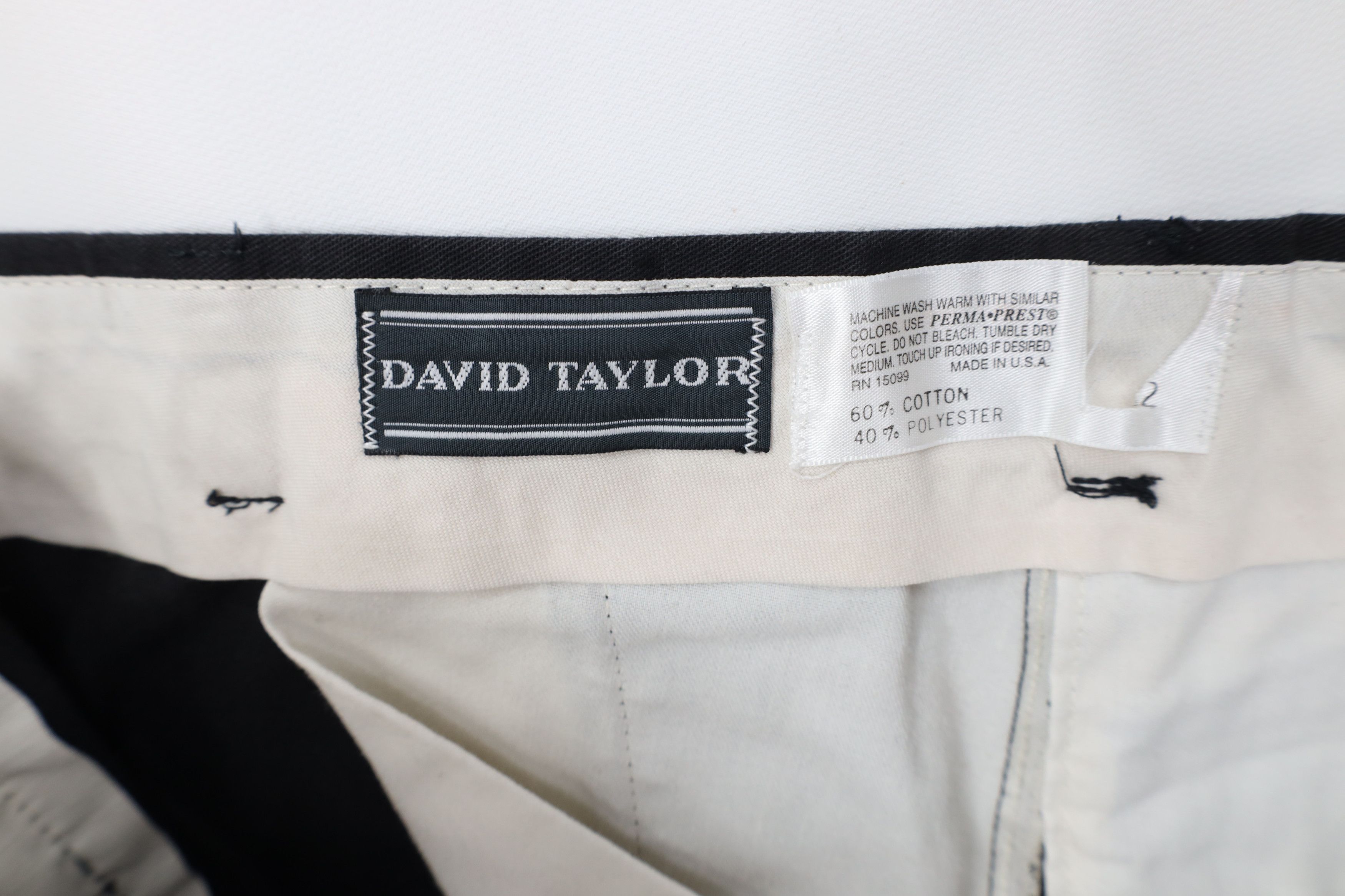 Vintage Vintage 70s Streetwear Flared Wide Leg Chino Pants Black USA Size US 36 / EU 52 - 8 Thumbnail