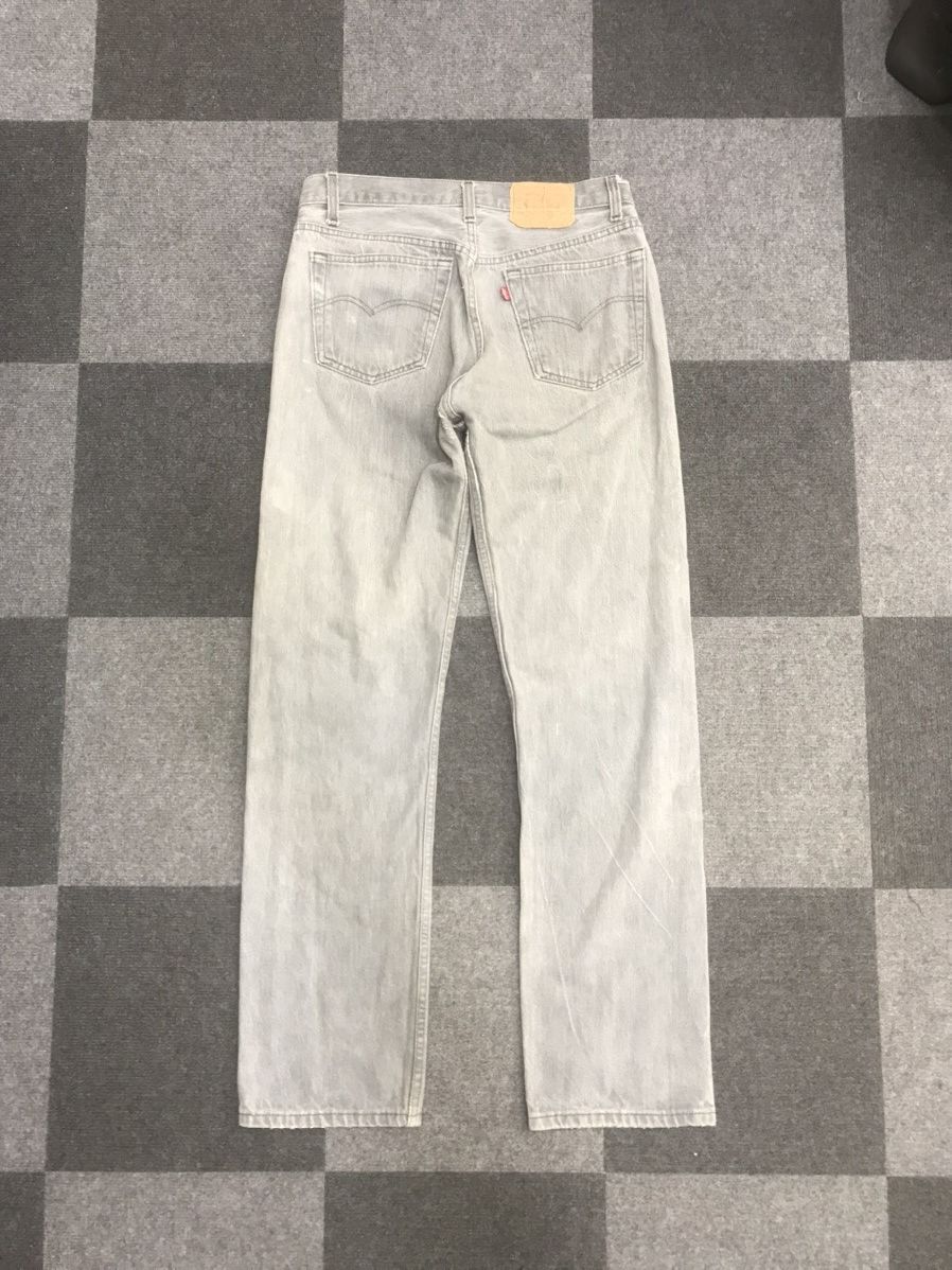 Levi's Vintage Levis 501 Regular Washed Black Jeans Size US 30 / EU 46 - 10 Thumbnail
