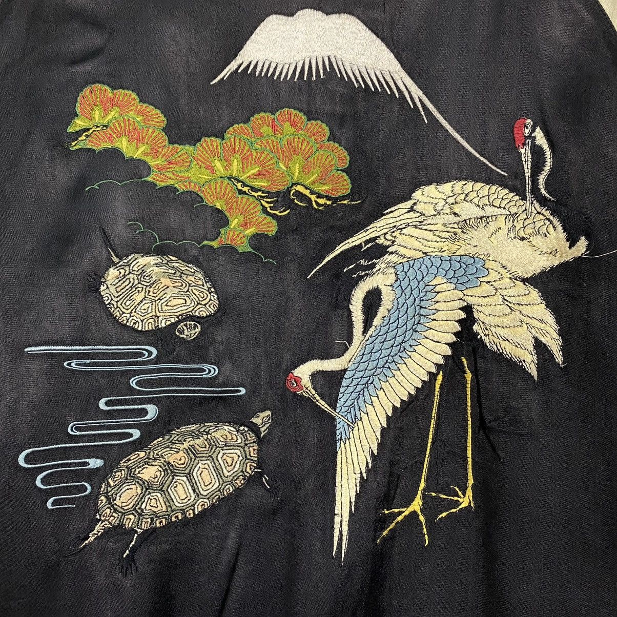 Japanese Brand 🔥Vintage Reversible Souvenir Sukajan Jacket Embroidery Toyo Size US L / EU 52-54 / 3 - 13 Thumbnail