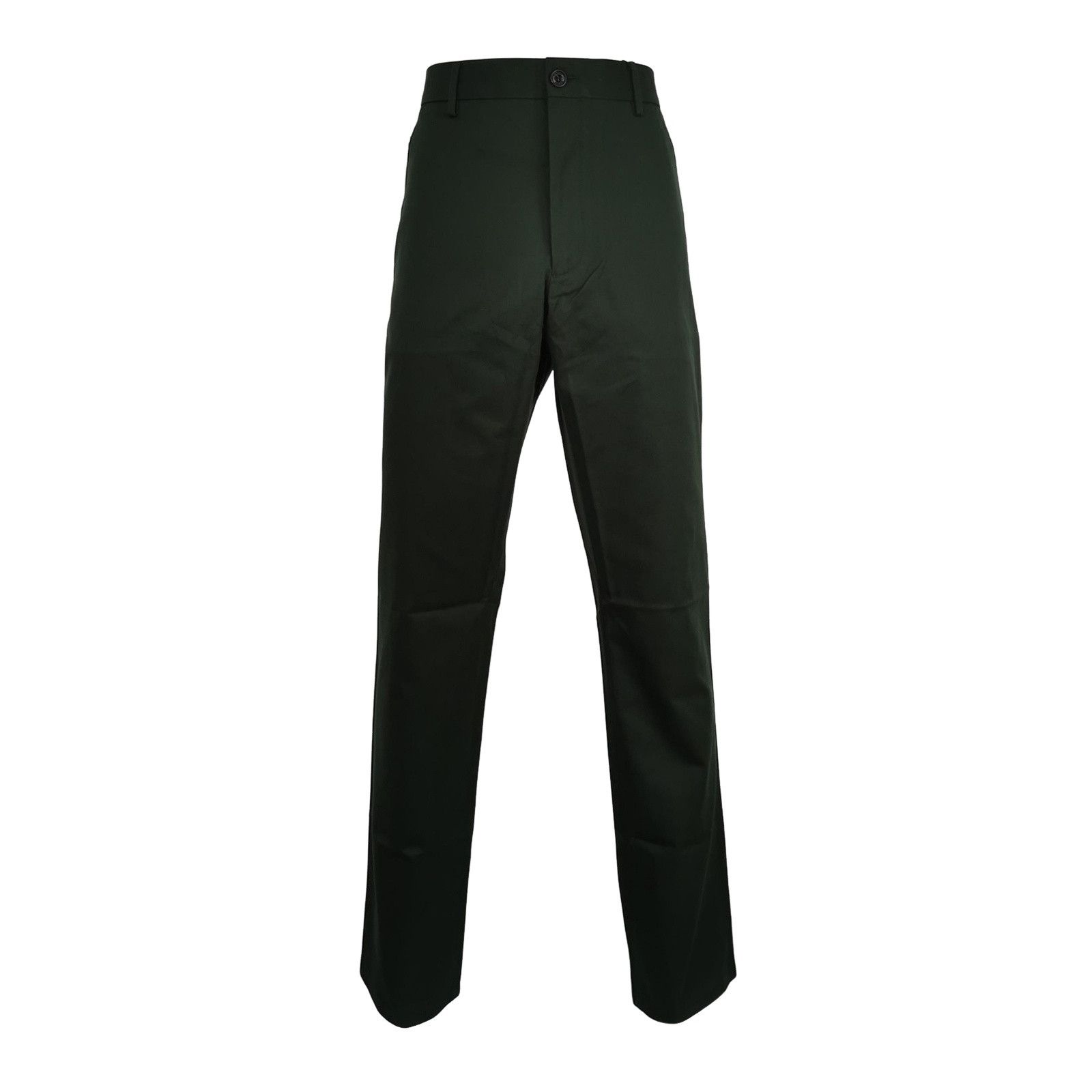 Burberry Burberry Dark Green Cotton Casual Pants Size 40 Size US 40 / EU 56 - 1 Thumbnail