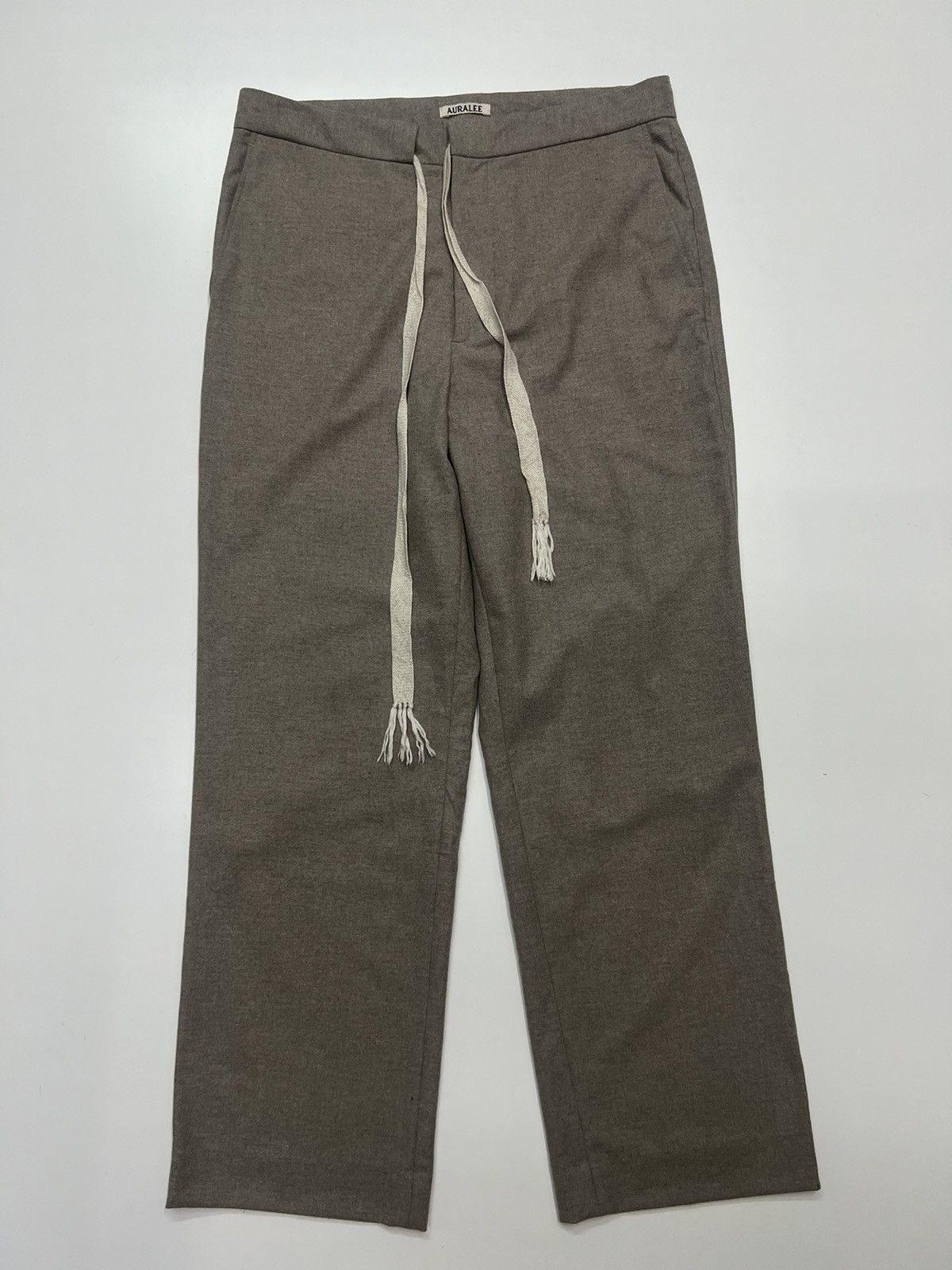 image of Auralee Casual Pants Size 34 in Khaki, Men's