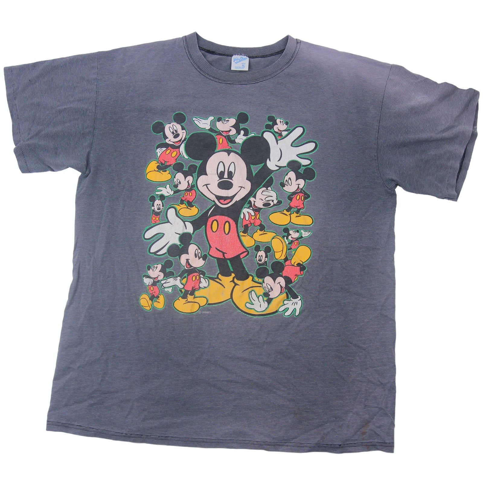 Disney × Velva Sheen × Vintage Vintage Disney Mickey Mouse Graphic T Shirt Size US XL / EU 56 / 4 - 1 Thumbnail