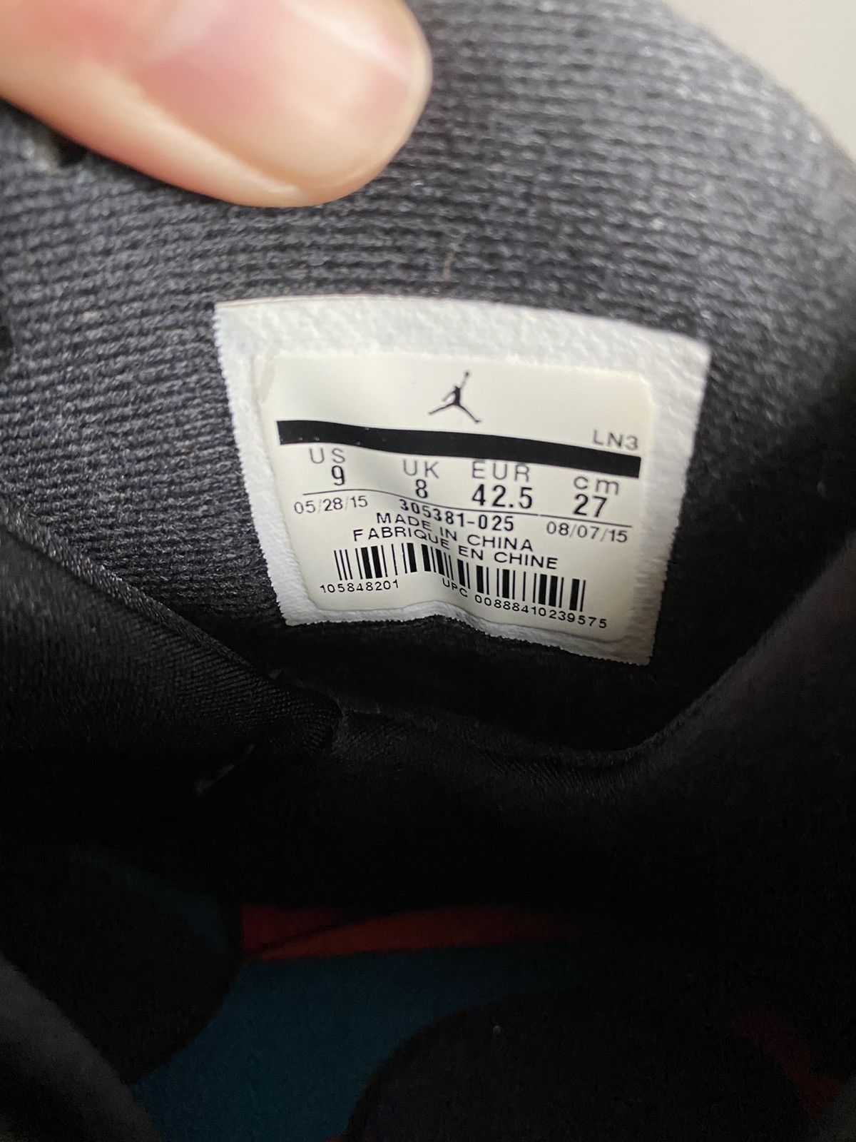 Jordan Brand Jordan 8 Retro Aqua (2015) Size US 9 / EU 42 - 9 Thumbnail
