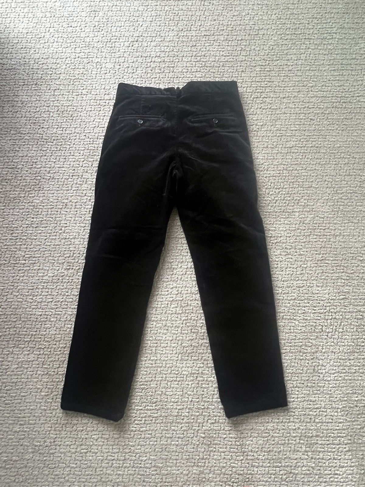 H&M H&M BLACK CORDUROYS Size US 29 - 2 Thumbnail