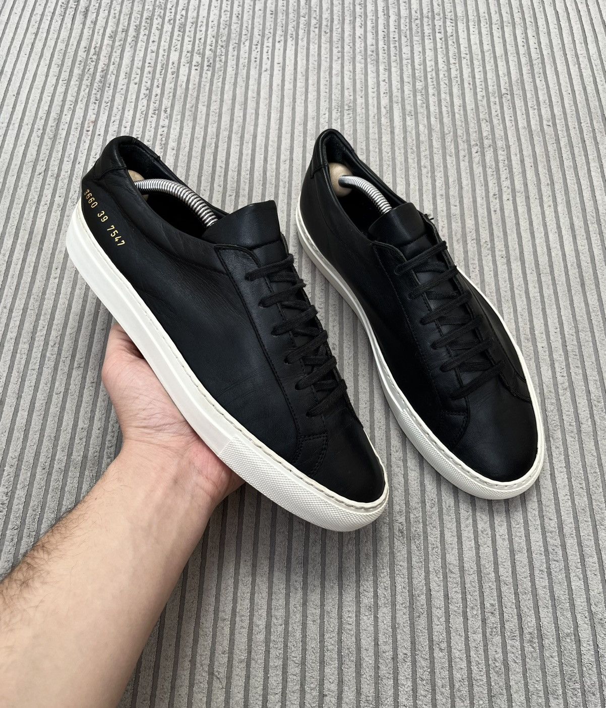 Common Projects Common Projects Achilles Low Leather Sneakers Size US 9 / IT 39 - 7 Thumbnail