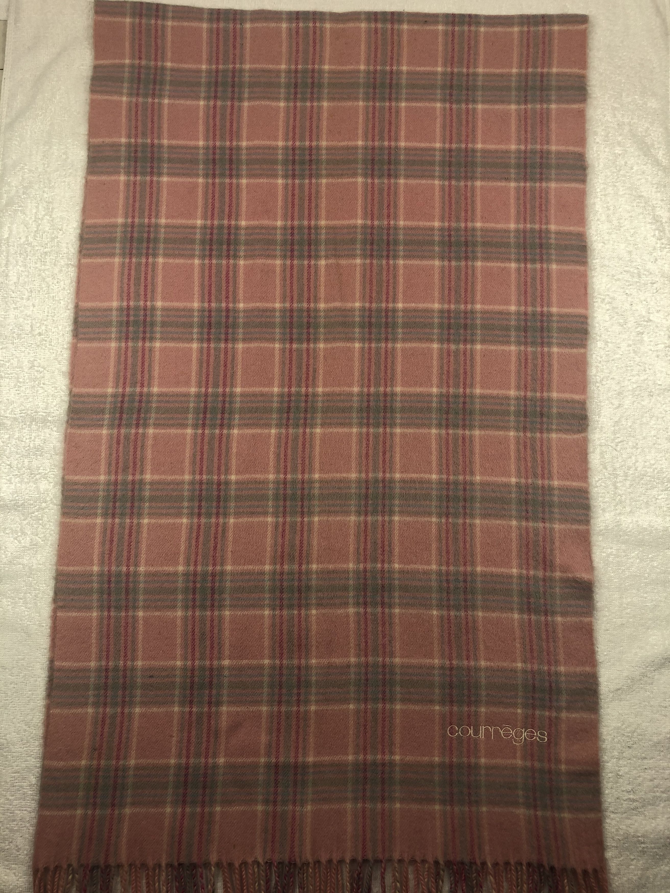 Courreges Courreges Scarf / Muffler / Neckwear Wool Size ONE SIZE - 2 Thumbnail