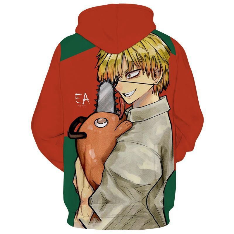 Japanese Brand Chainsaw Man Hoodies Size US XL / EU 56 / 4 - 1 Thumbnail