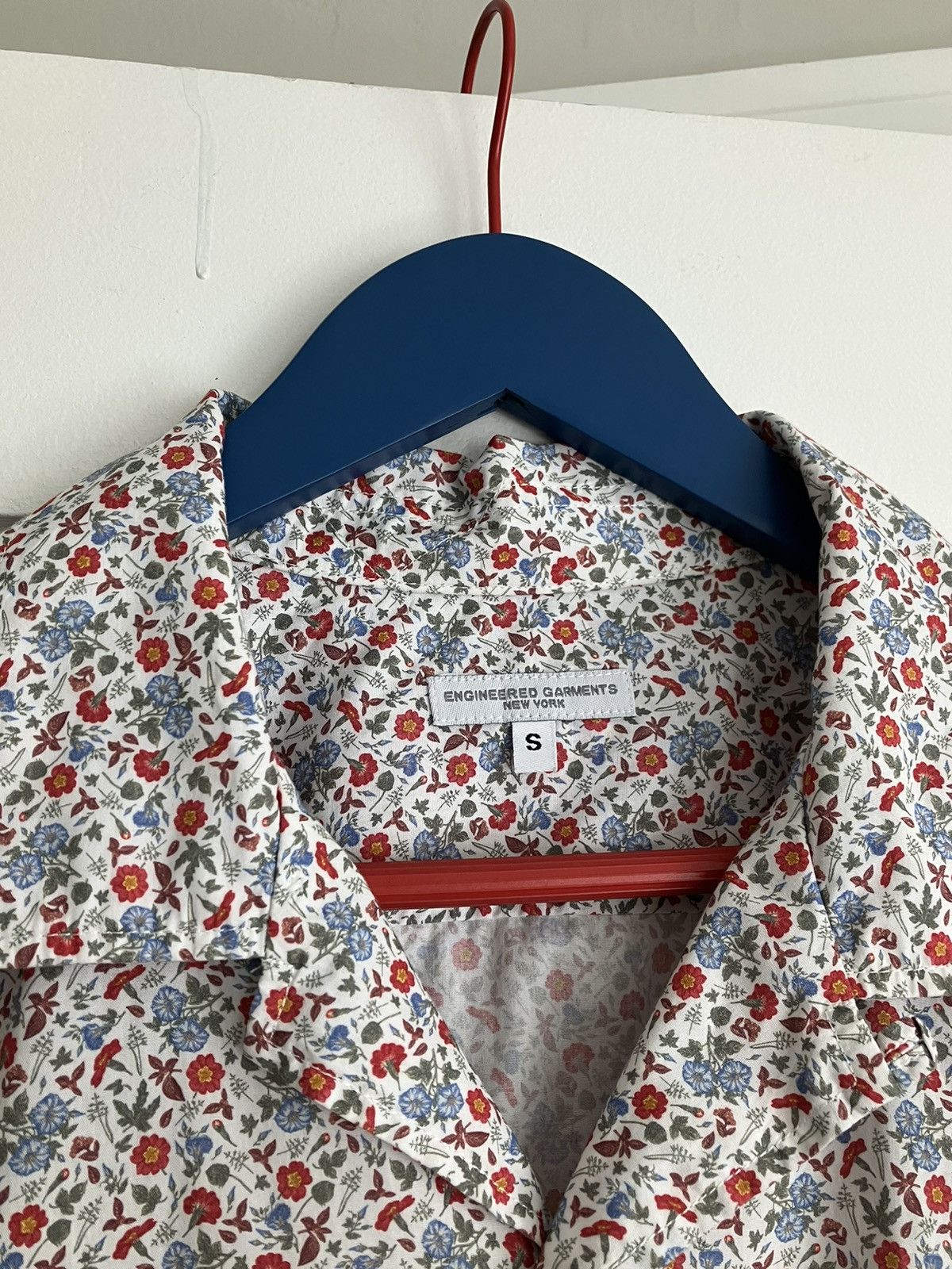 Engineered Garments EG Floral Camp Collar Shirt Size US S / EU 44-46 / 1 - 2 Thumbnail