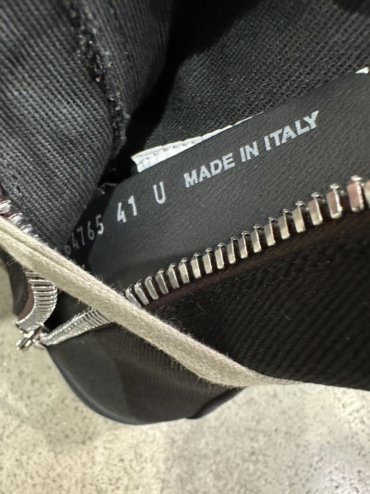 Rick Owens Drkshdw RICK OWENS DRKSHDW Lido Hexa Sneaker Black Pearl Size US 8 / EU 41 - 6 Thumbnail