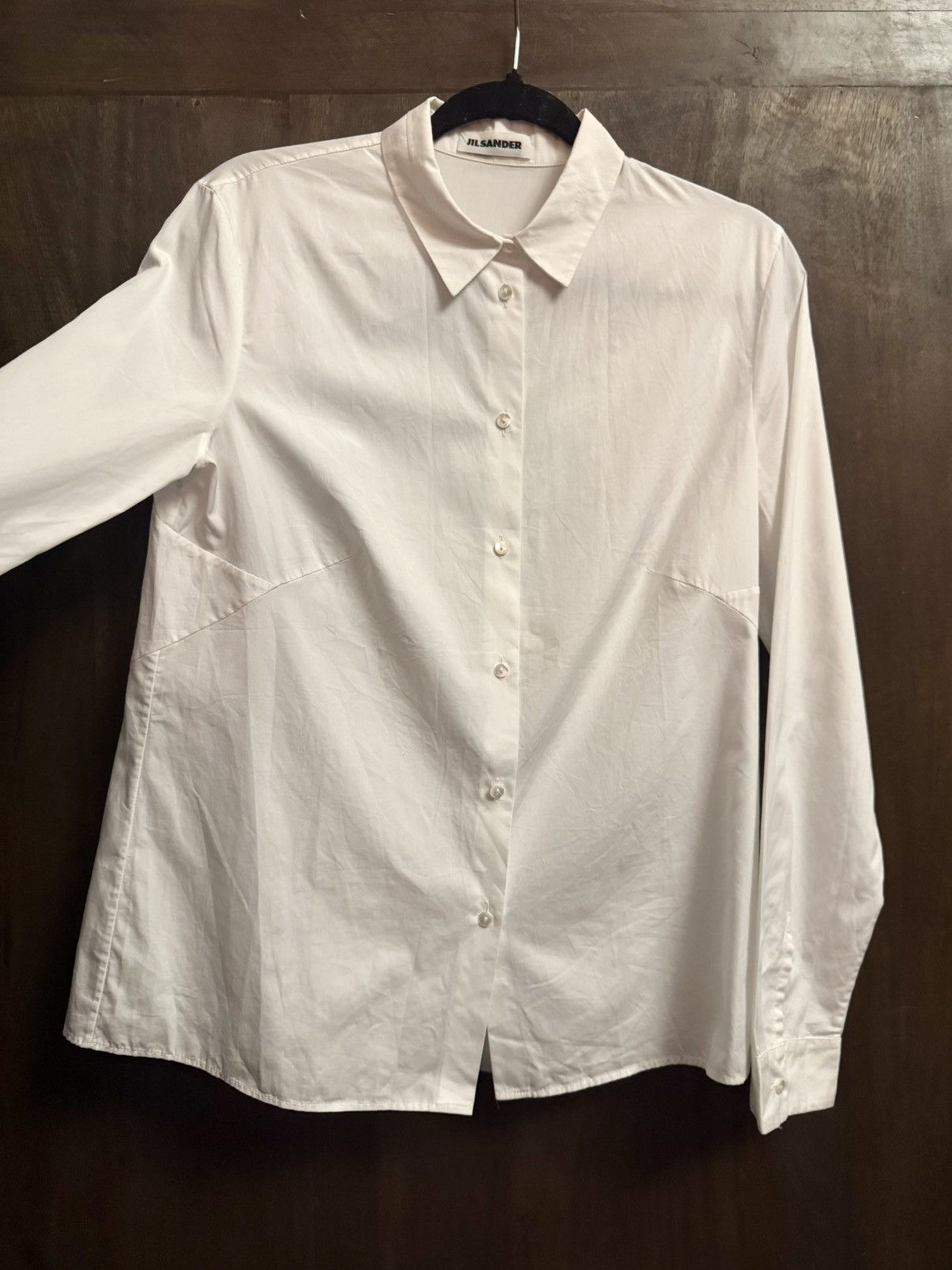 Jil Sander jil sander asymetrical cut white women shirt Size M / US 6-8 / IT 42-44 - 8 Thumbnail