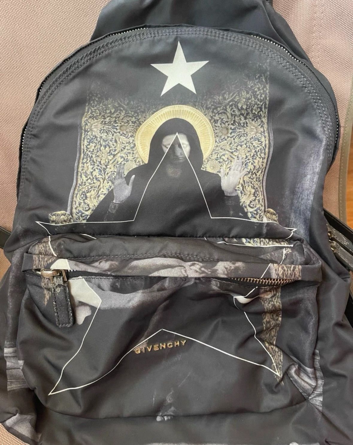 Givenchy Givenchy Virgin Series Fabric Backpack Size ONE SIZE - 2 Thumbnail