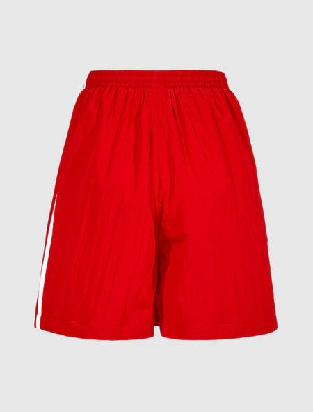 Adidas × Balenciaga o1mt1gz0724 Tracksuit Shorts in Red/White Size 25" / US 0 / IT 36 - 2 Thumbnail
