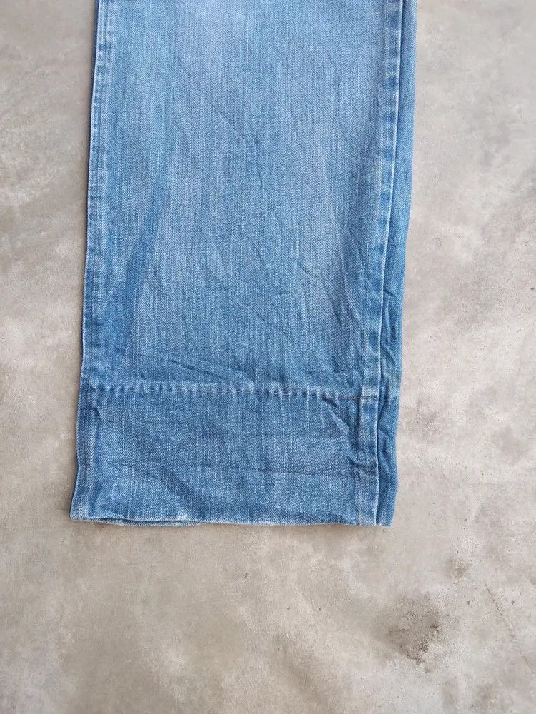 Japanese Brand Vintage Jeans Single Pocket Buckle Back 34x31 Size US 34 / EU 50 - 7 Thumbnail