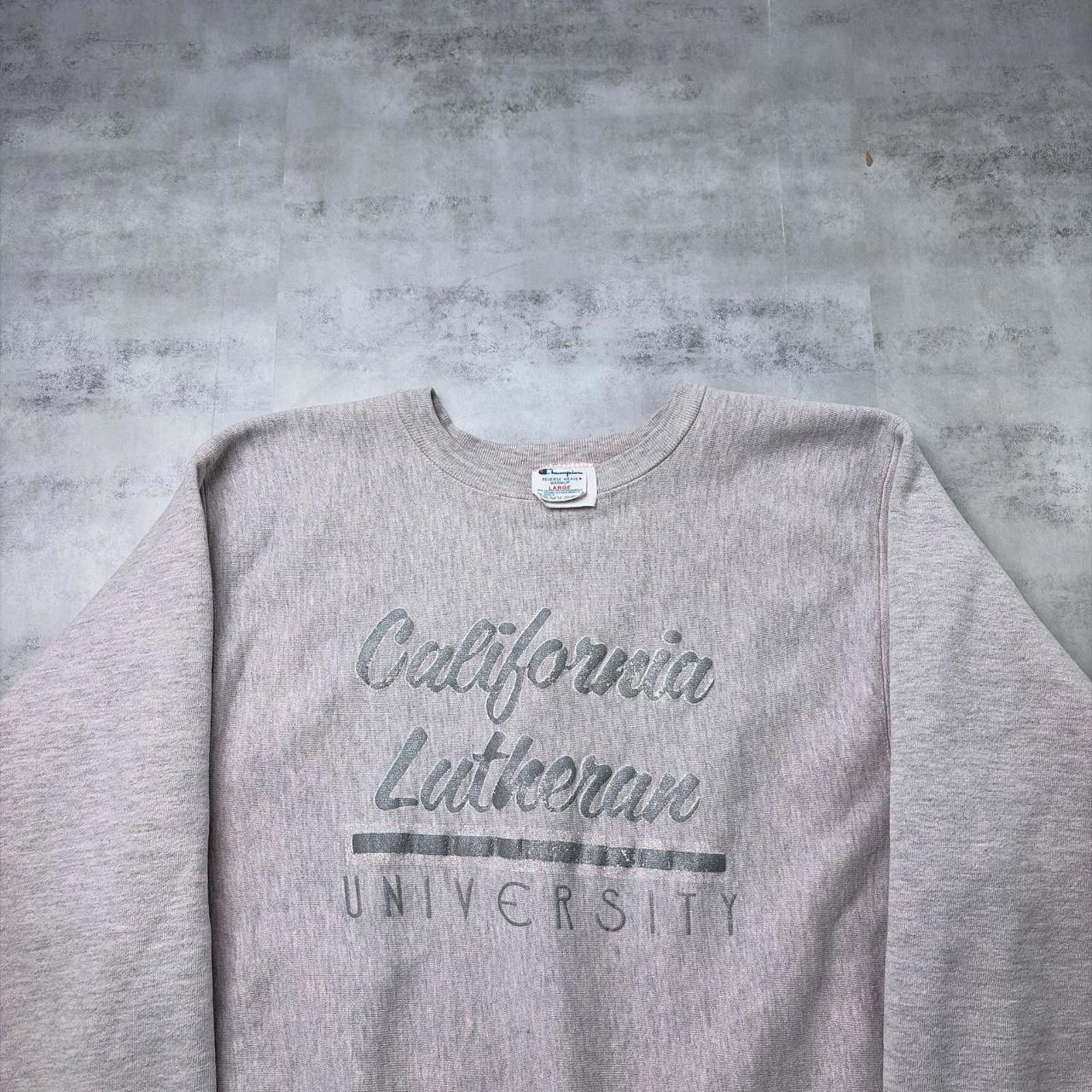 Champion Vintage Champion Reverse Weave Lutheran University Sweater Size US L / EU 52-54 / 3 - 2 Thumbnail