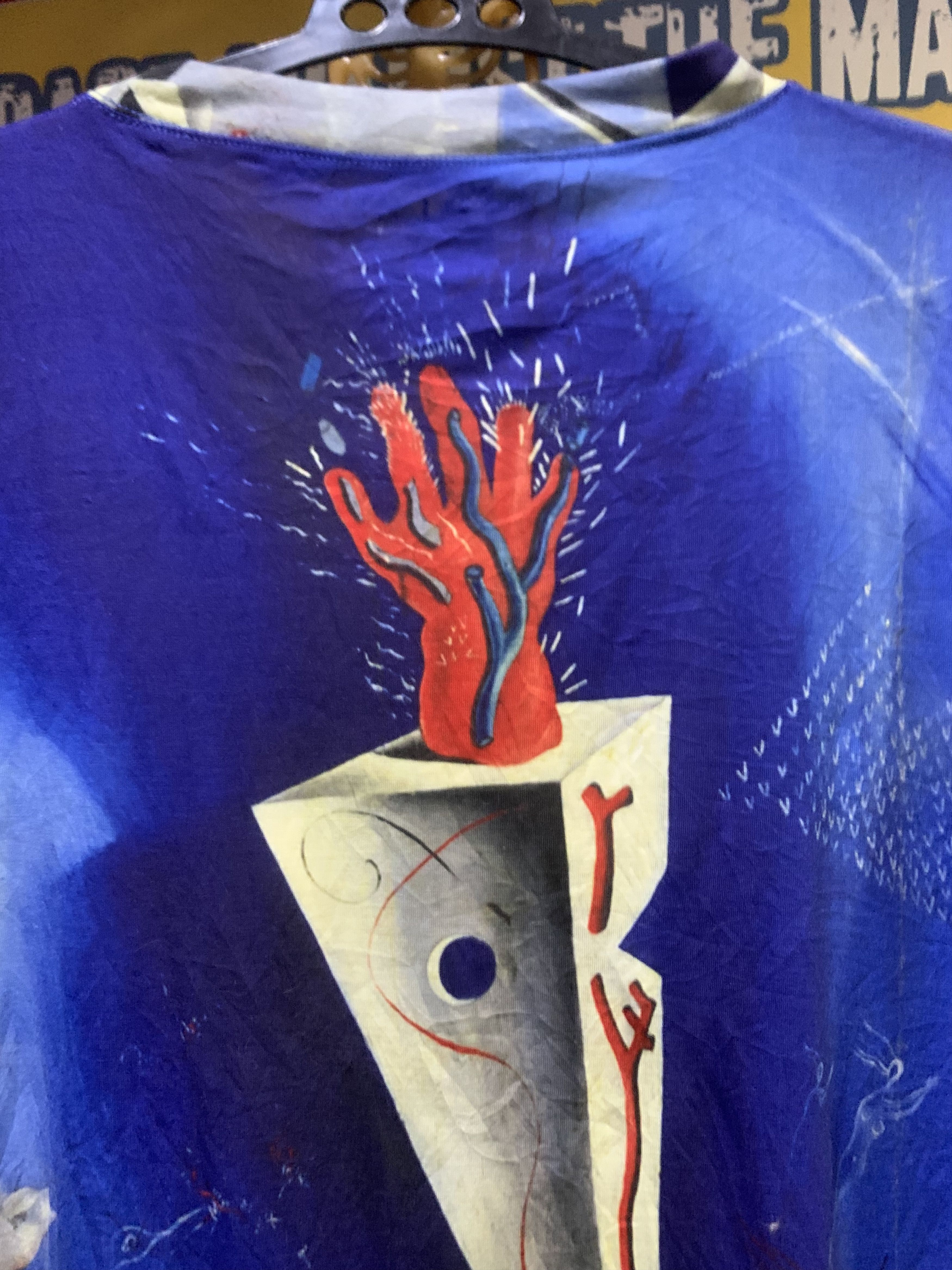 Fuck Art, Make Tees Vintage SALVADOR DALI “Apparatus And Hand” All Over Prints Size US XL / EU 56 / 4 - 5 Thumbnail
