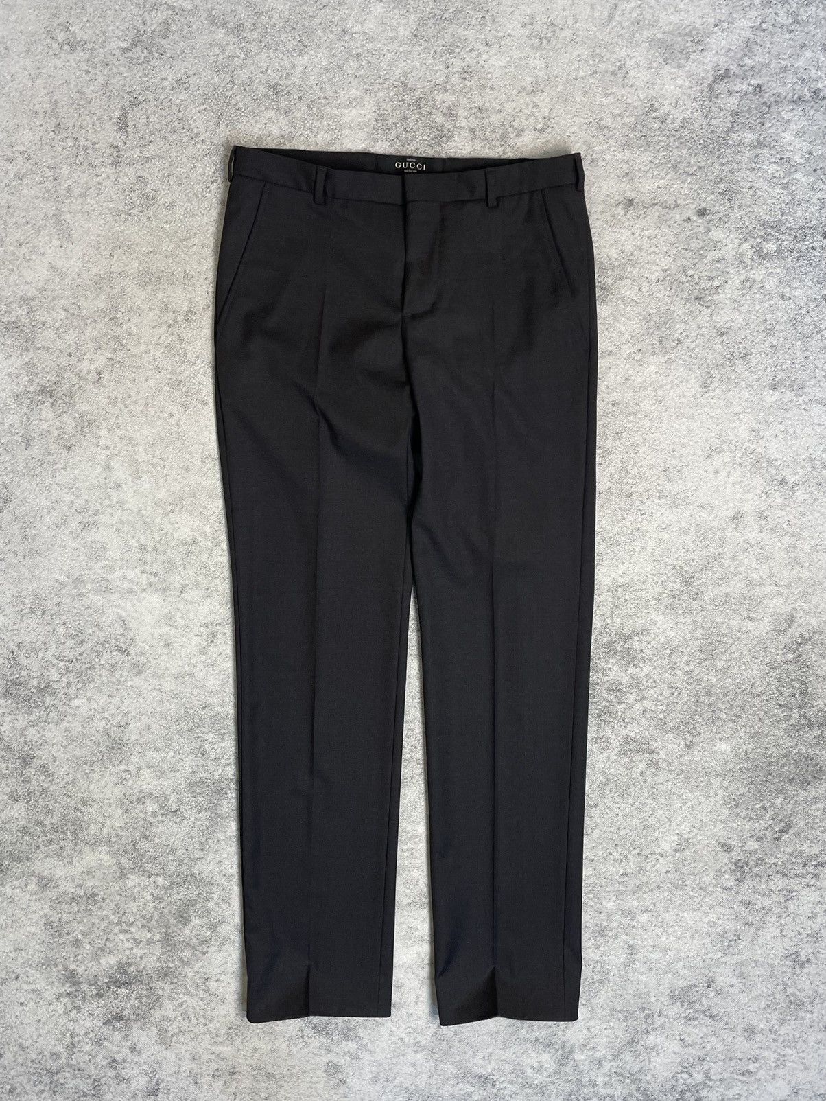 Gucci Gucci Men's Black Cotton uniform Suit with dustbag Size 44S - 13 Thumbnail