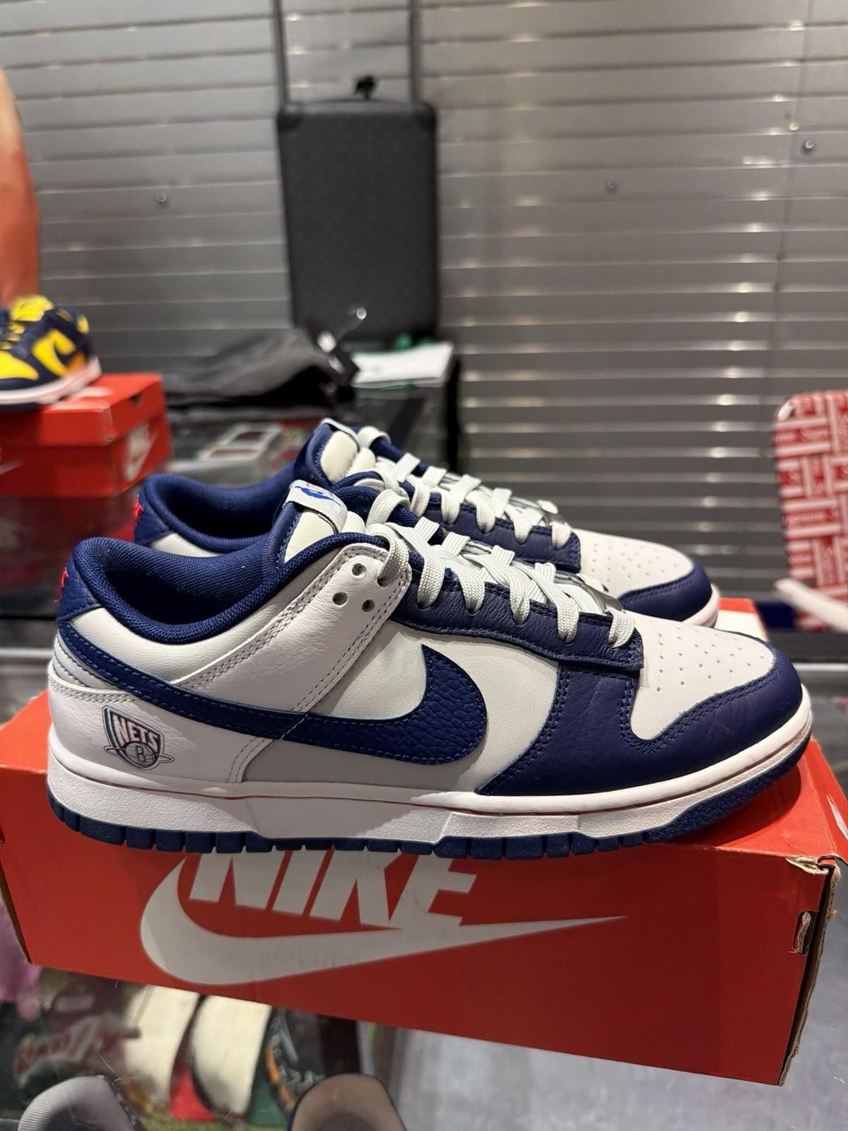 Nike Size 8.5 - Nike Dunk Low EMB x NBA 75th Anniversary Size US 8.5 / EU 41-42 - 9 Thumbnail