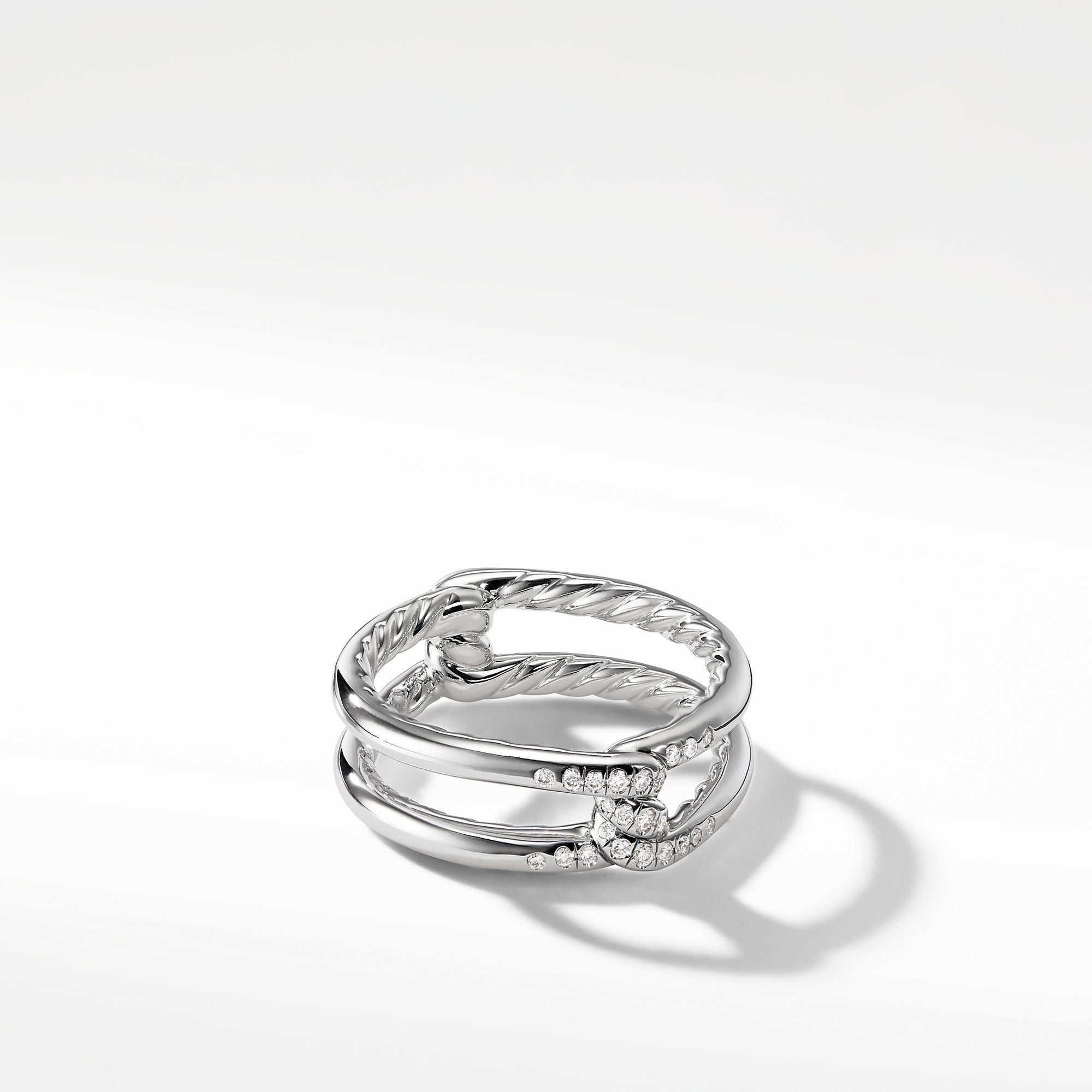 David Yurman o1s1wg111025 R13404D /Size 6/Continuance Band Ring in Silver Size ONE SIZE - 1 Preview
