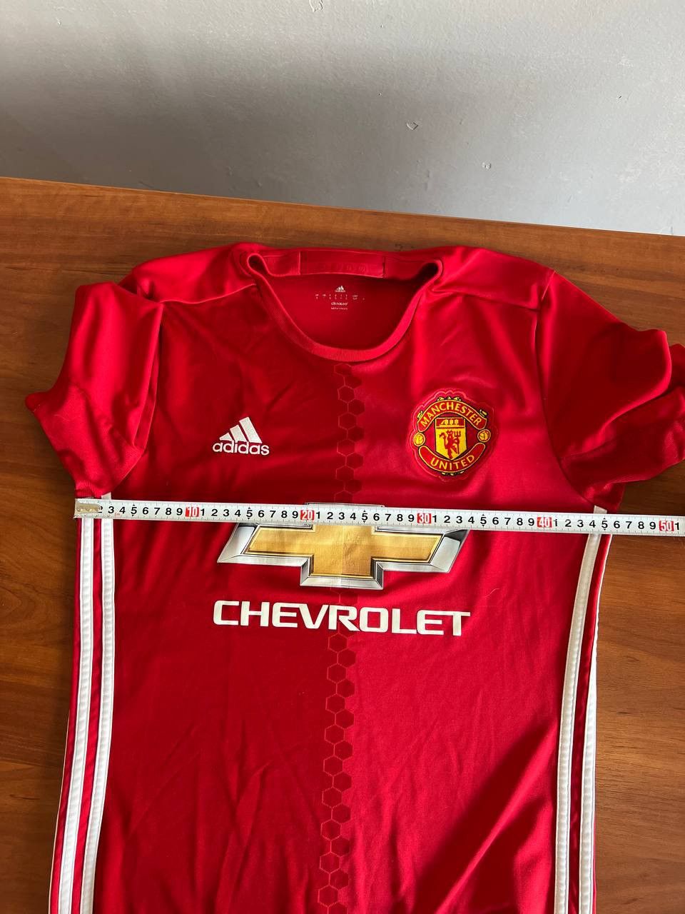 Adidas 2016 MANCHESTER UNITED ADIDAS HOME SOCCER FOOTBALL JERSEY S Size US S / EU 44-46 / 1 - 17 Thumbnail