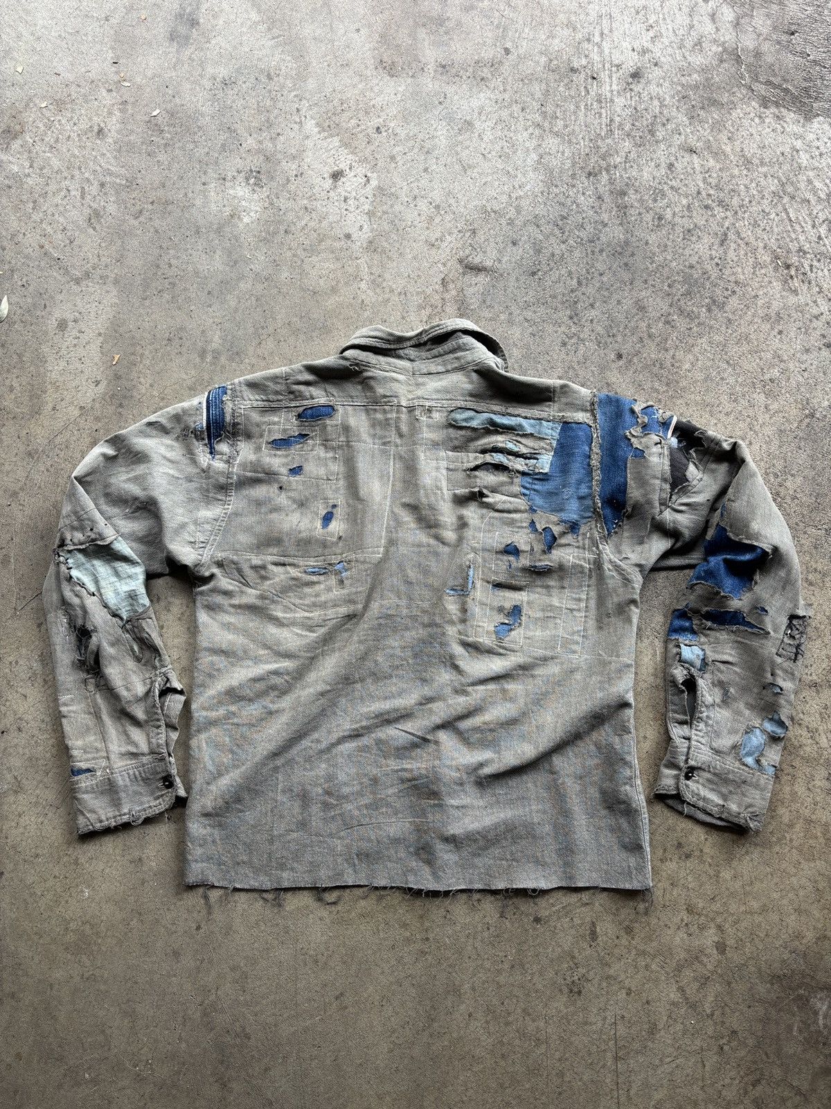 Other Vintage reconstructed work shirt Size US S / EU 44-46 / 1 - 2 Thumbnail