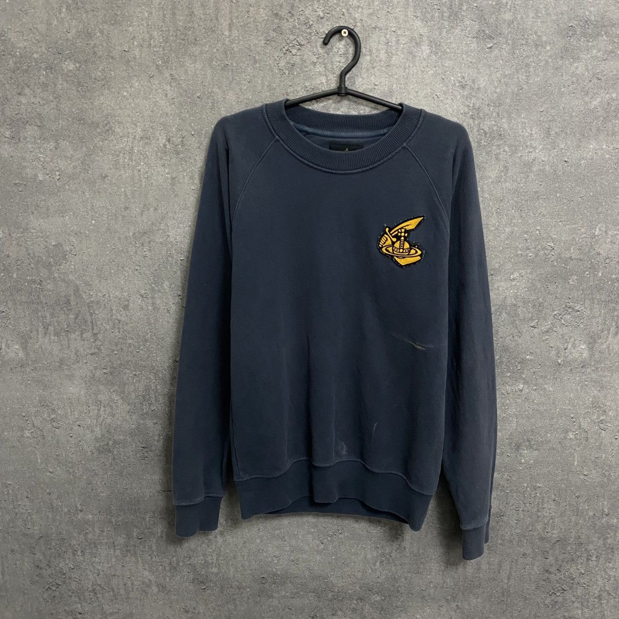 Vivienne Westwood Vintage Vivienne Westwood Sweatshirt Big Logo Orb Pullover Size US S / EU 44-46 / 1 - 1 Thumbnail