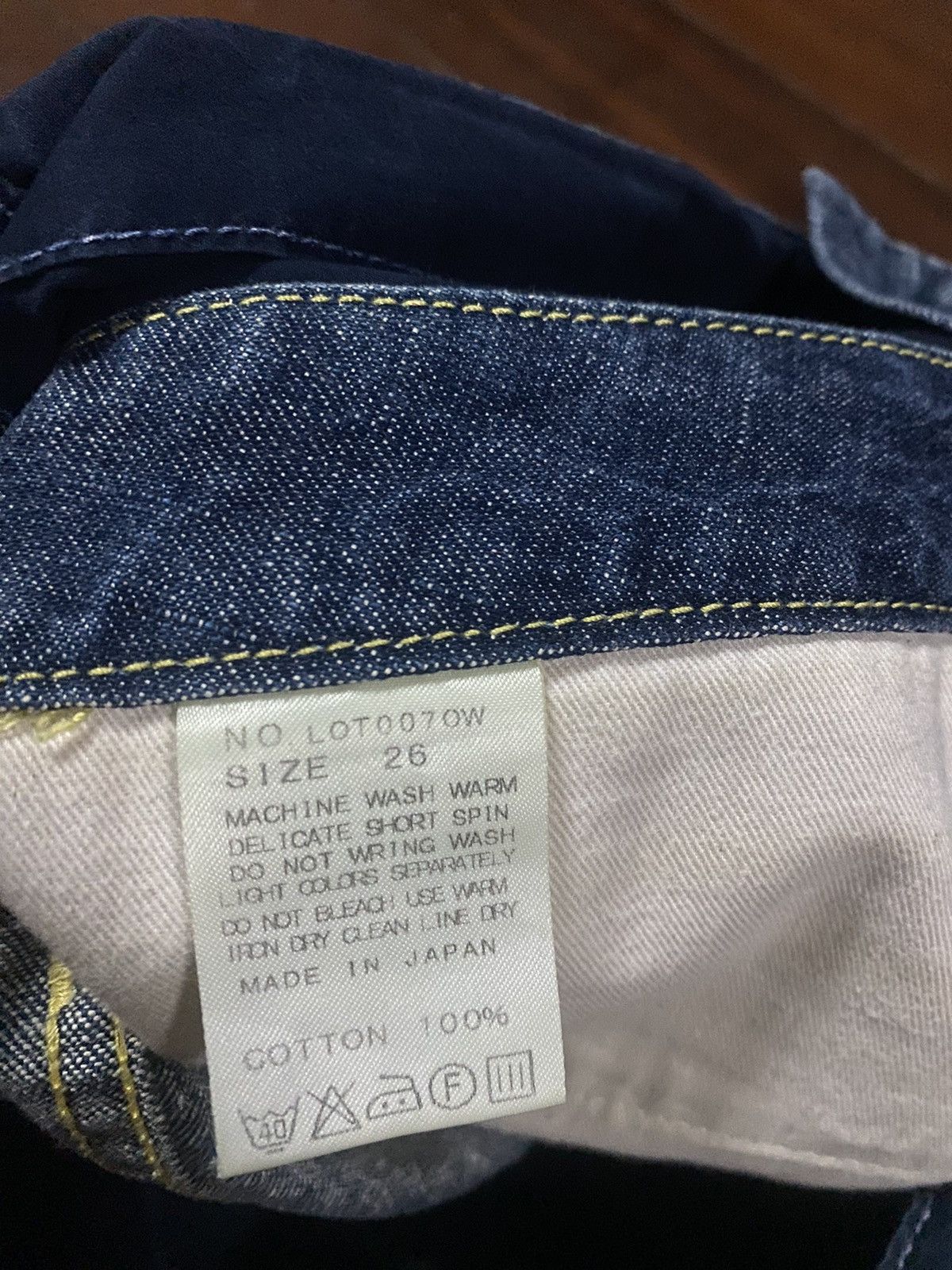 Evisu × Japanese Brand × Le Grande Bleu (L.G.B.) vintage yen japanese brand double waist denim nice design B1 Size US 33 - 17 Thumbnail