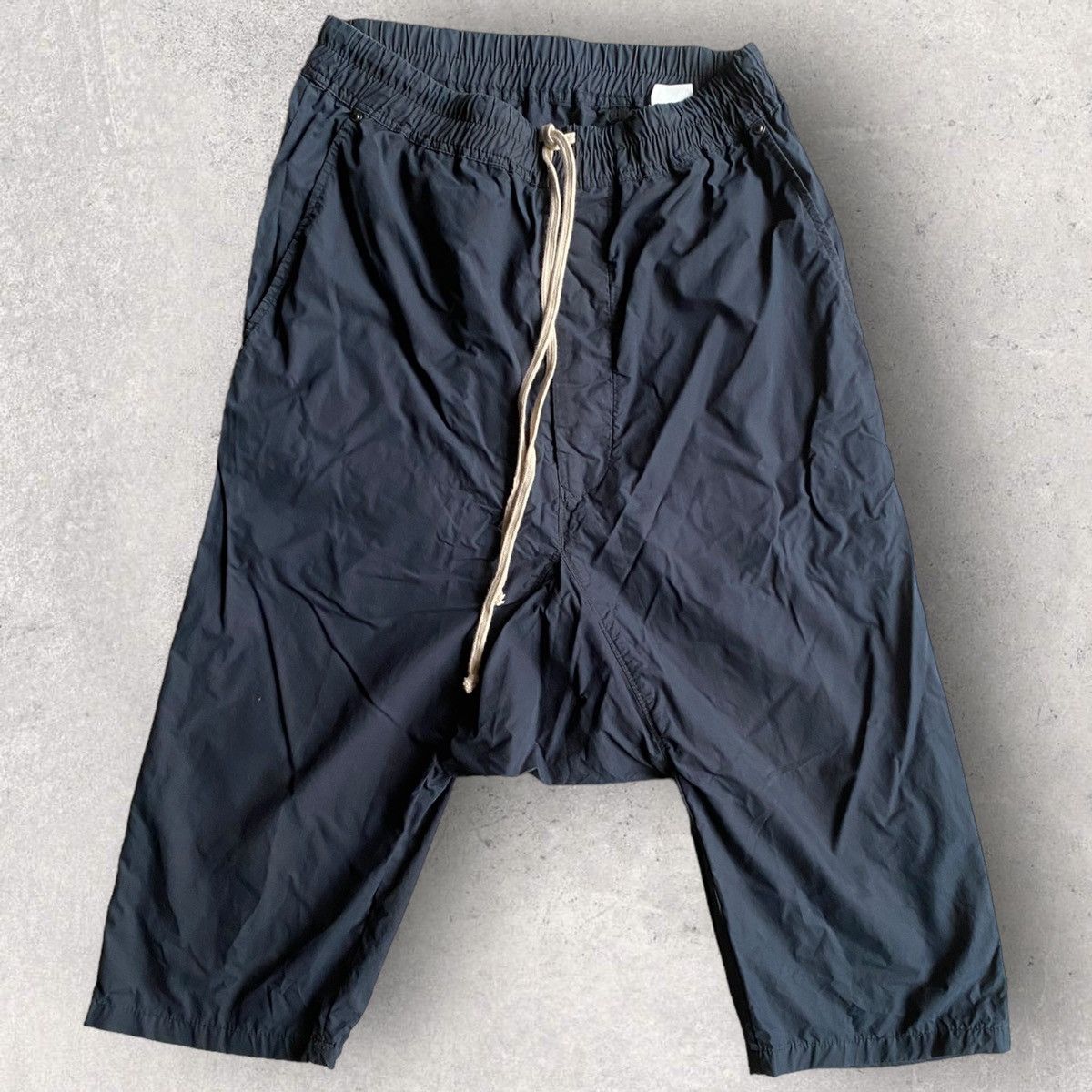 Rick Owens SS10 Release Drop Crotch Shorts Size US 32 / EU 48 - 1 Thumbnail