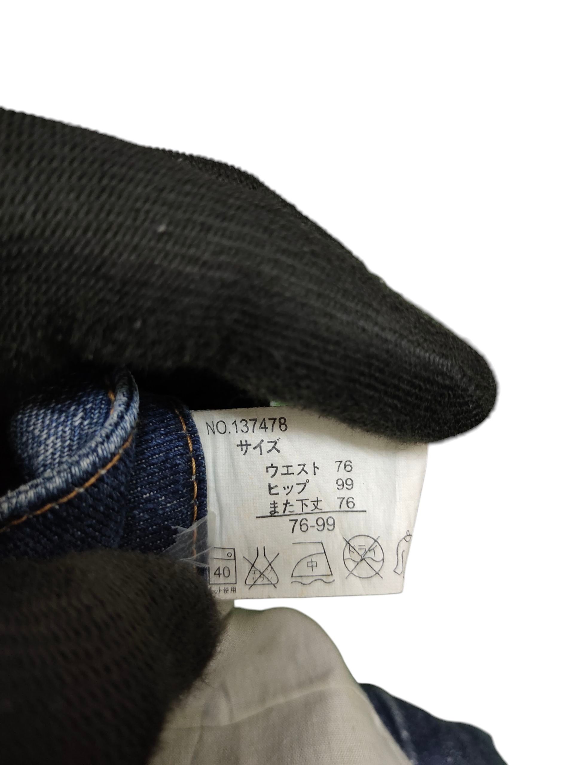 Tornado Mart Japanese Brand The Vintage Clawmark Distress Flare Jeans Size US 32 / EU 48 - 13 Thumbnail