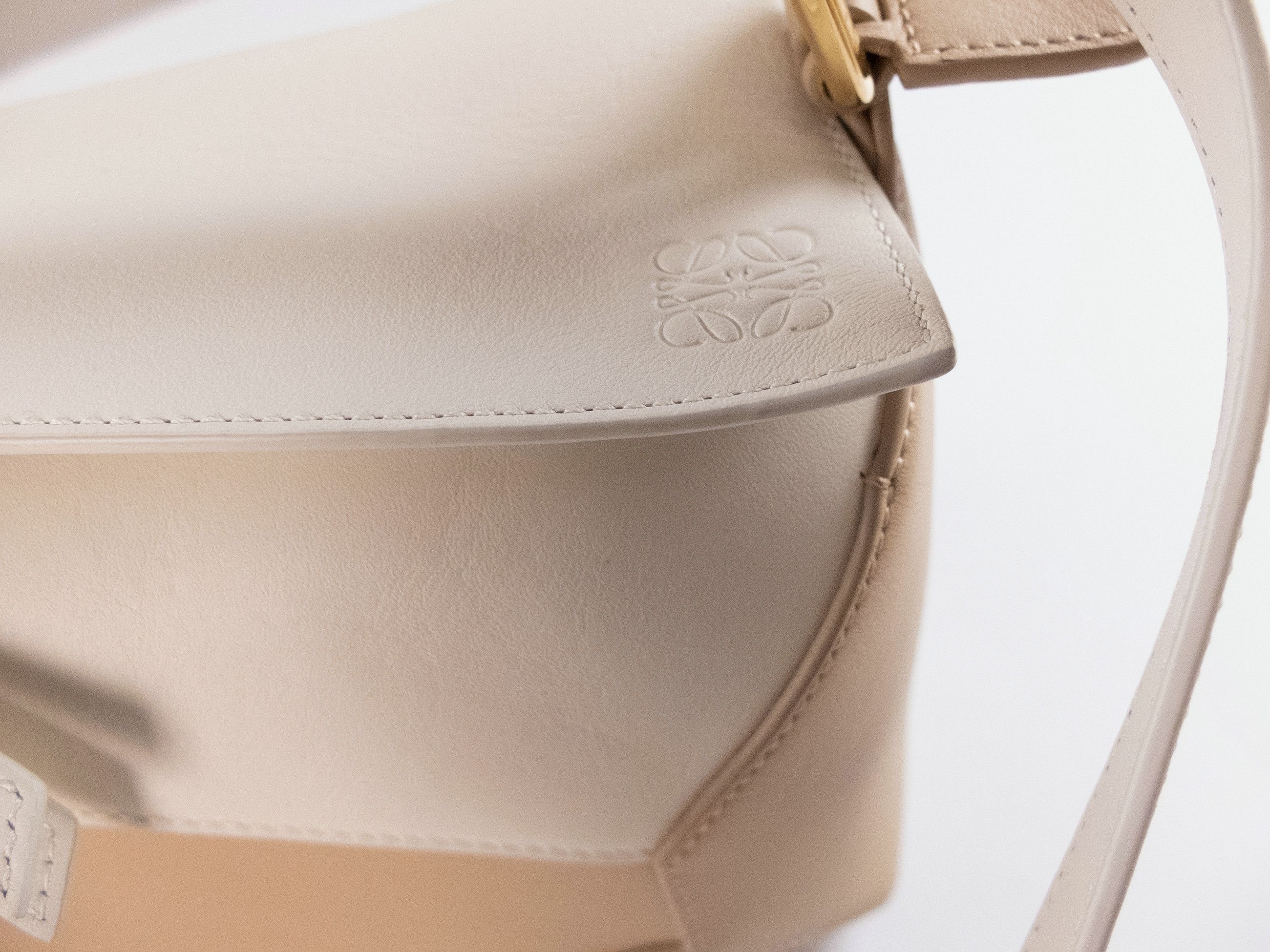 Loewe LOEWE Puzzle Edge bicolor beige & white leather bag Size ONE SIZE - 8 Thumbnail