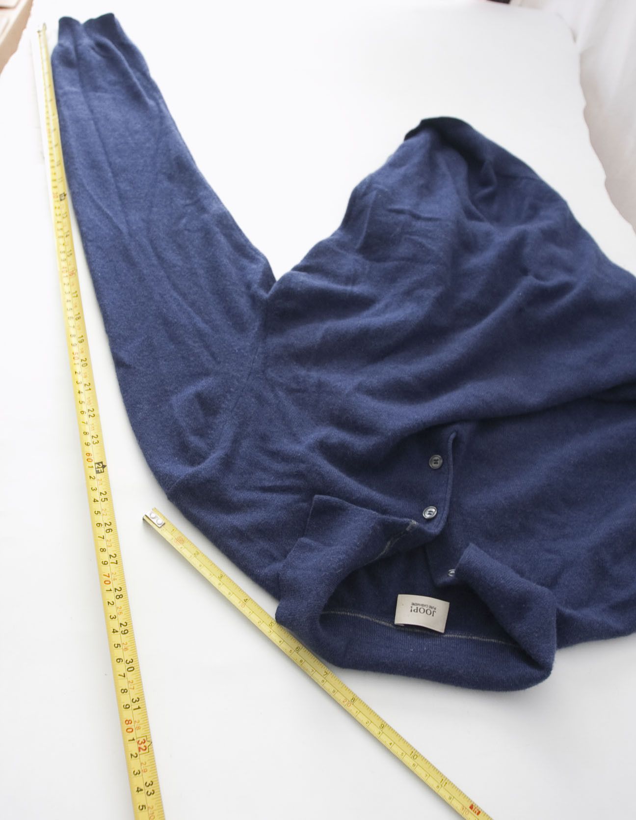 Joop! Joop Sweater 100% Cashmere Size M Dark Blue Size US M / EU 48-50 / 2 - 7 Thumbnail